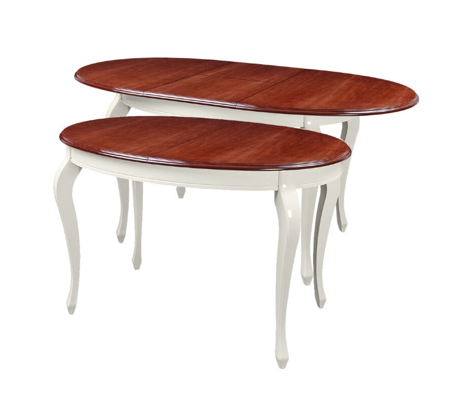 Стол овал раскладной    D.1300/1680*800