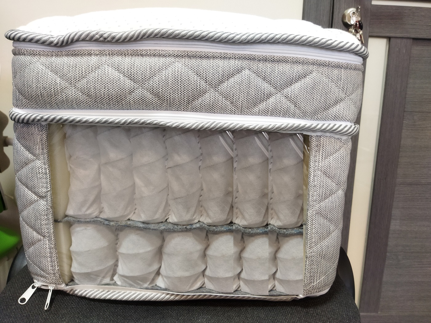 Матрас двухярусный в премиум трикотаже SENSITIVE 160*200