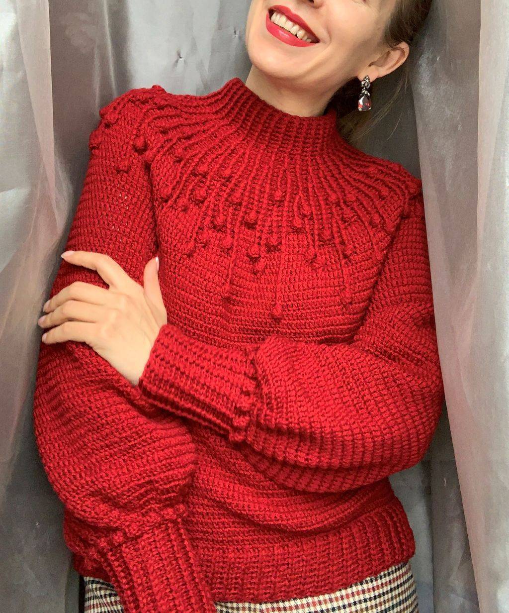 Шишечки крючком