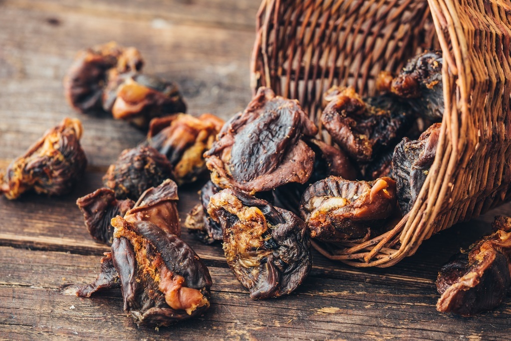 Желудки утиные сушеные (упаковка 0,5кг и 1кг)