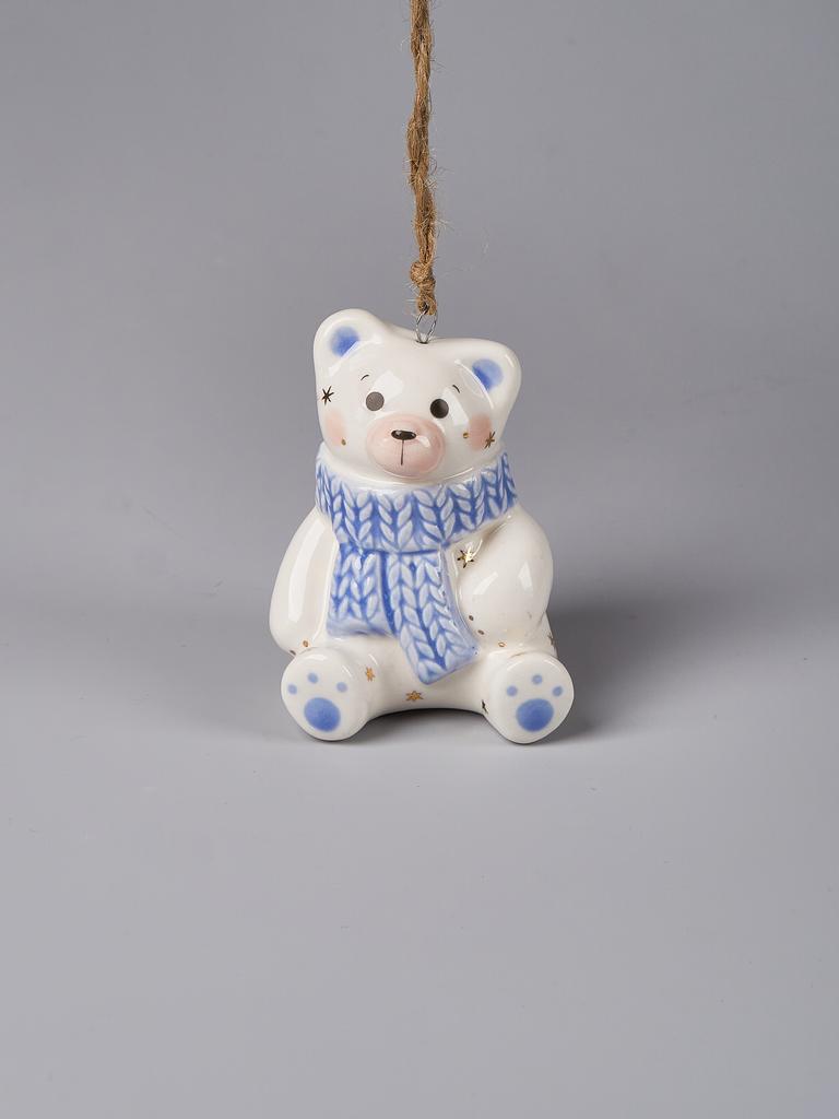 МИШКА  в шарфике