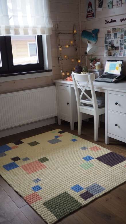 ОПИСАНИЕ КОВРА "ТЕТРИС"