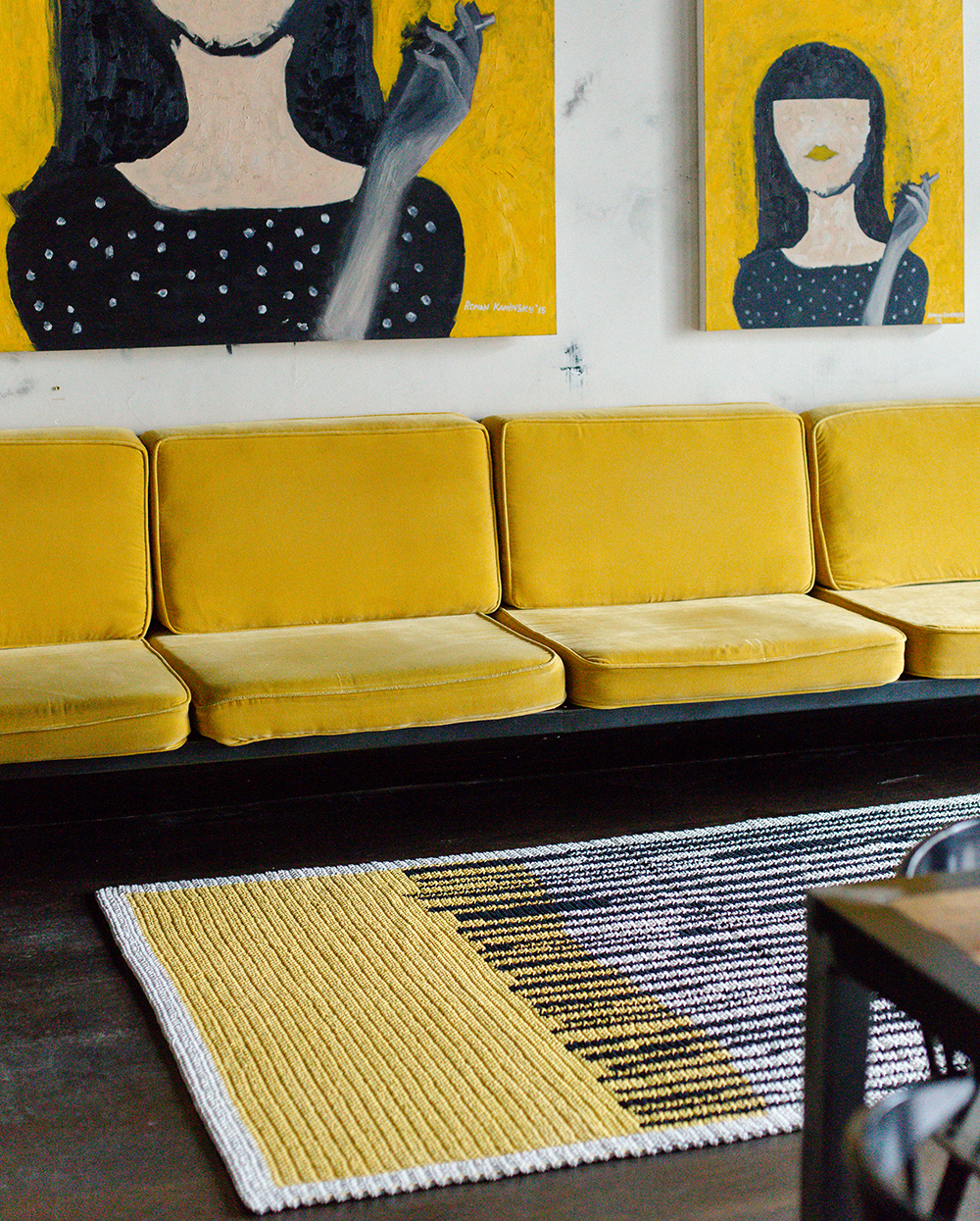 ОПИСАНИЕ ВЯЗАНИЯ КОВРА "САФАРИ"