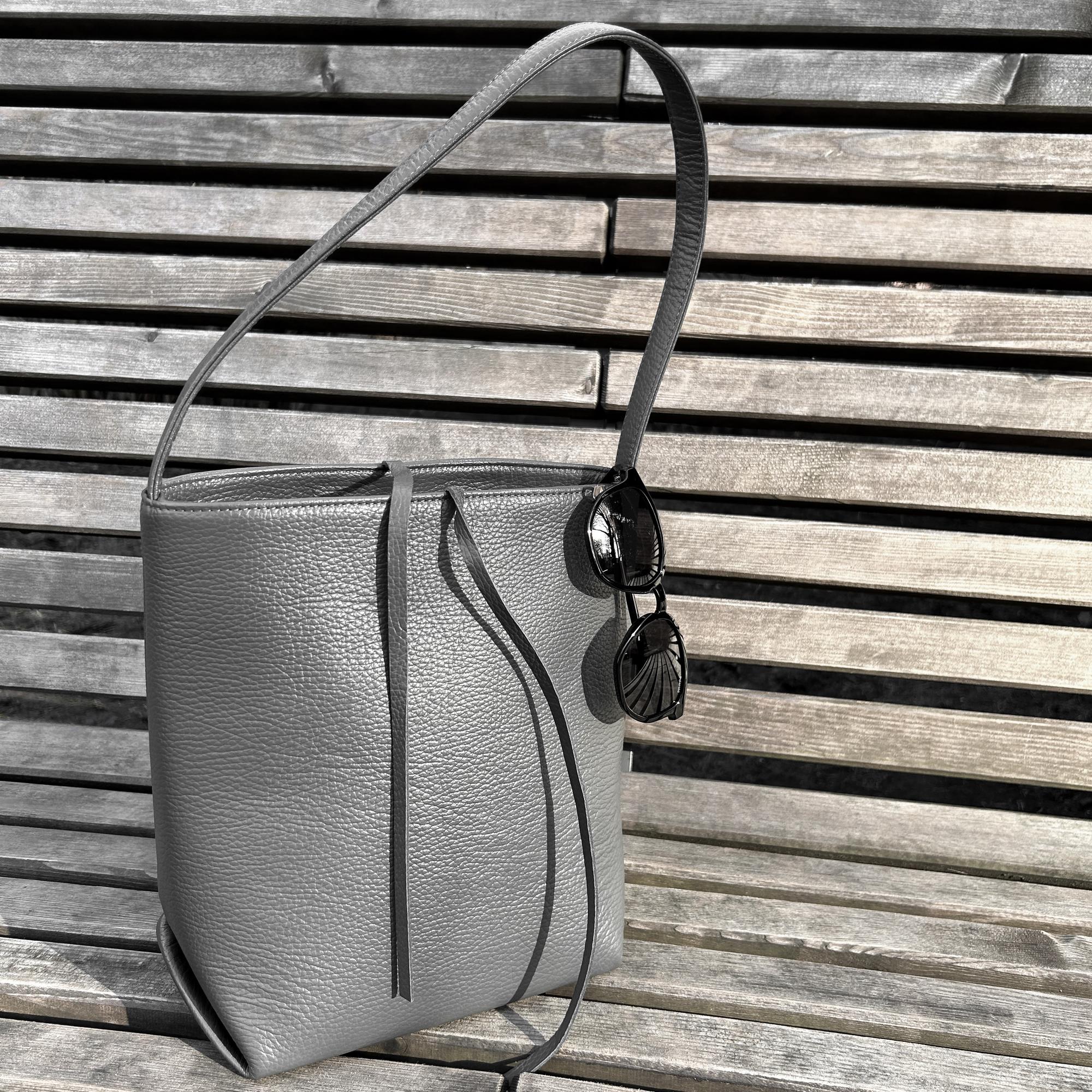 СУМКА KARENBAG MINI (ТЕМНО-СЕРАЯ)