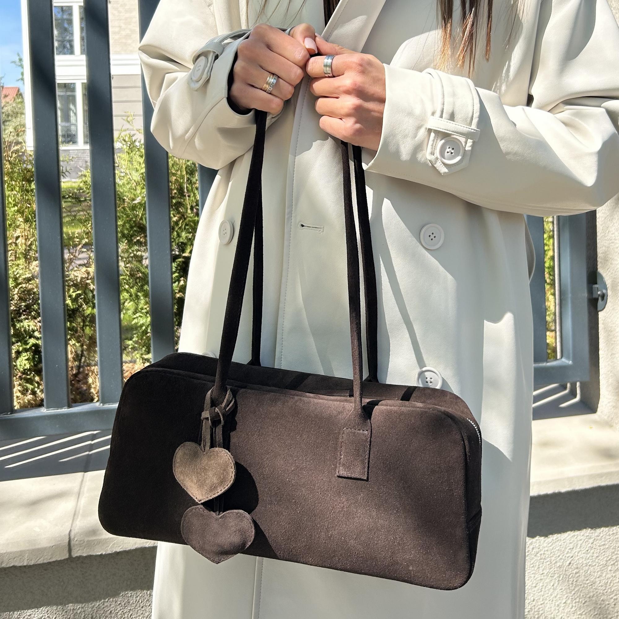 СУМКА IVYBAG (КОФЕ-ЗАМША)