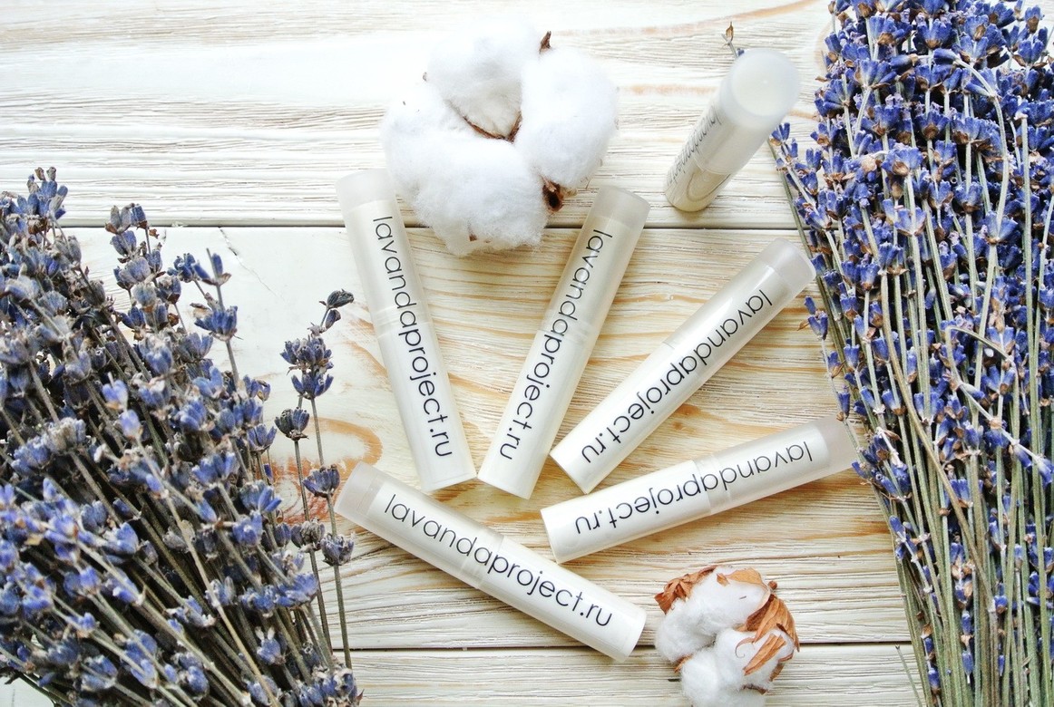 Лавандовый бальзам для губ