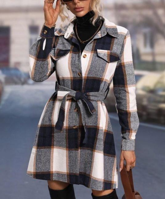 Выкройка женского платья-рубашки, размеры 40-60 рос