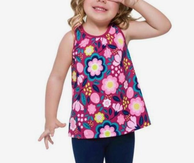 Выкройка майки, рост 62-92