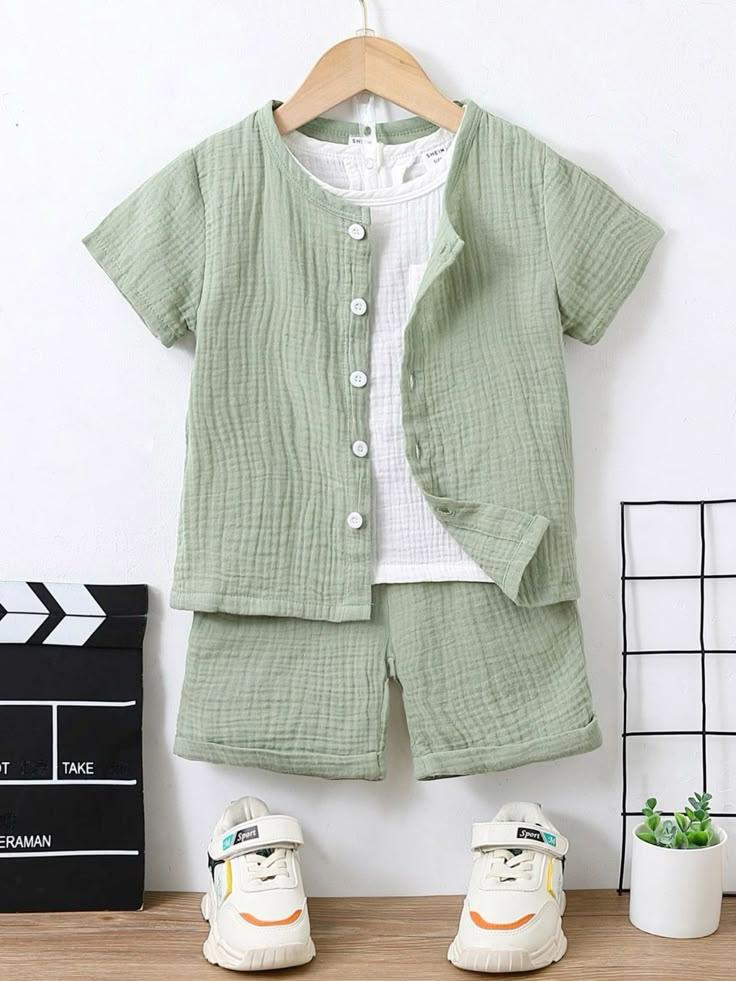 Выкройка рубашки, рост 62-128