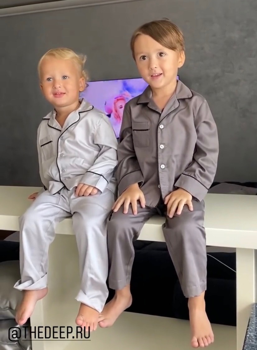 Детская Пижама с брюками