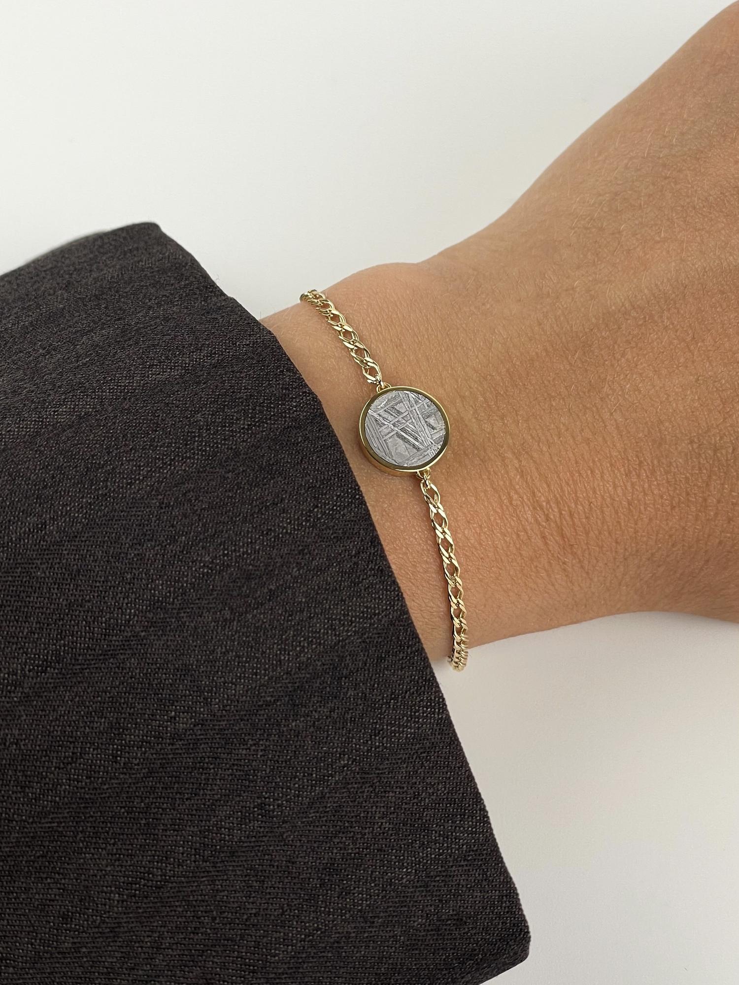 Браслет с метеоритом