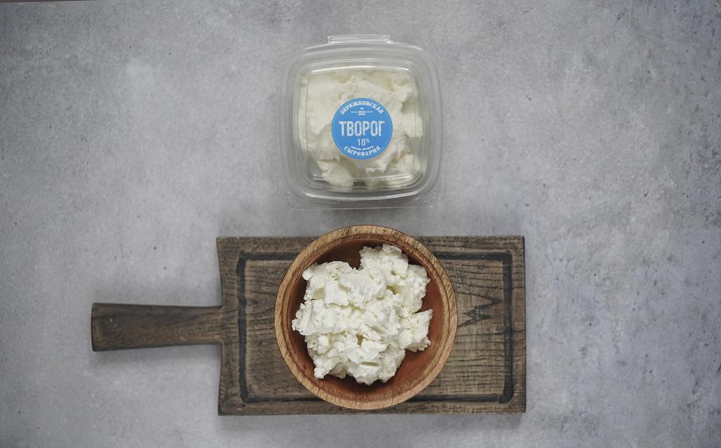 Творог из цельного молока 18% в москве натуральный без добавок