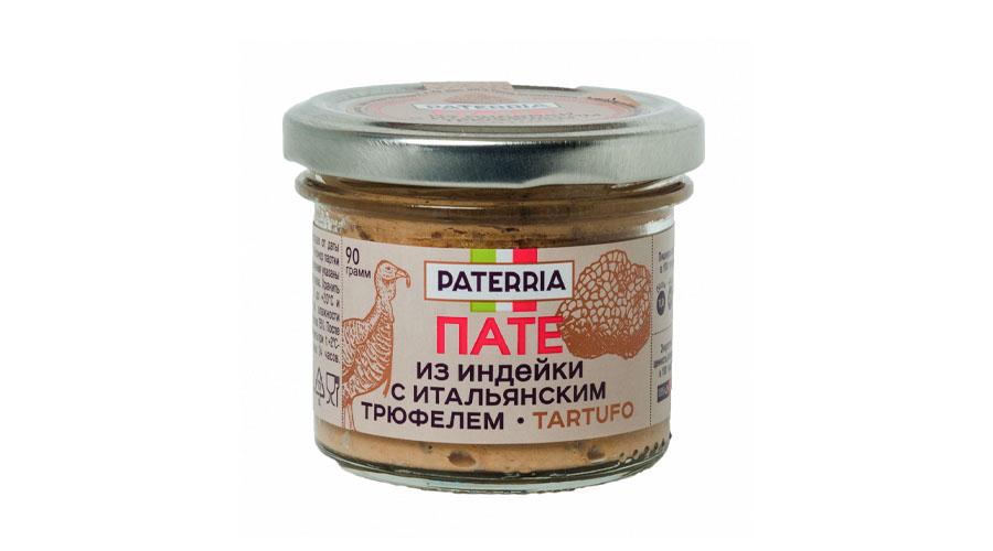 Пате из индейки с итальянским трюфелем "tartufo", 90 гр