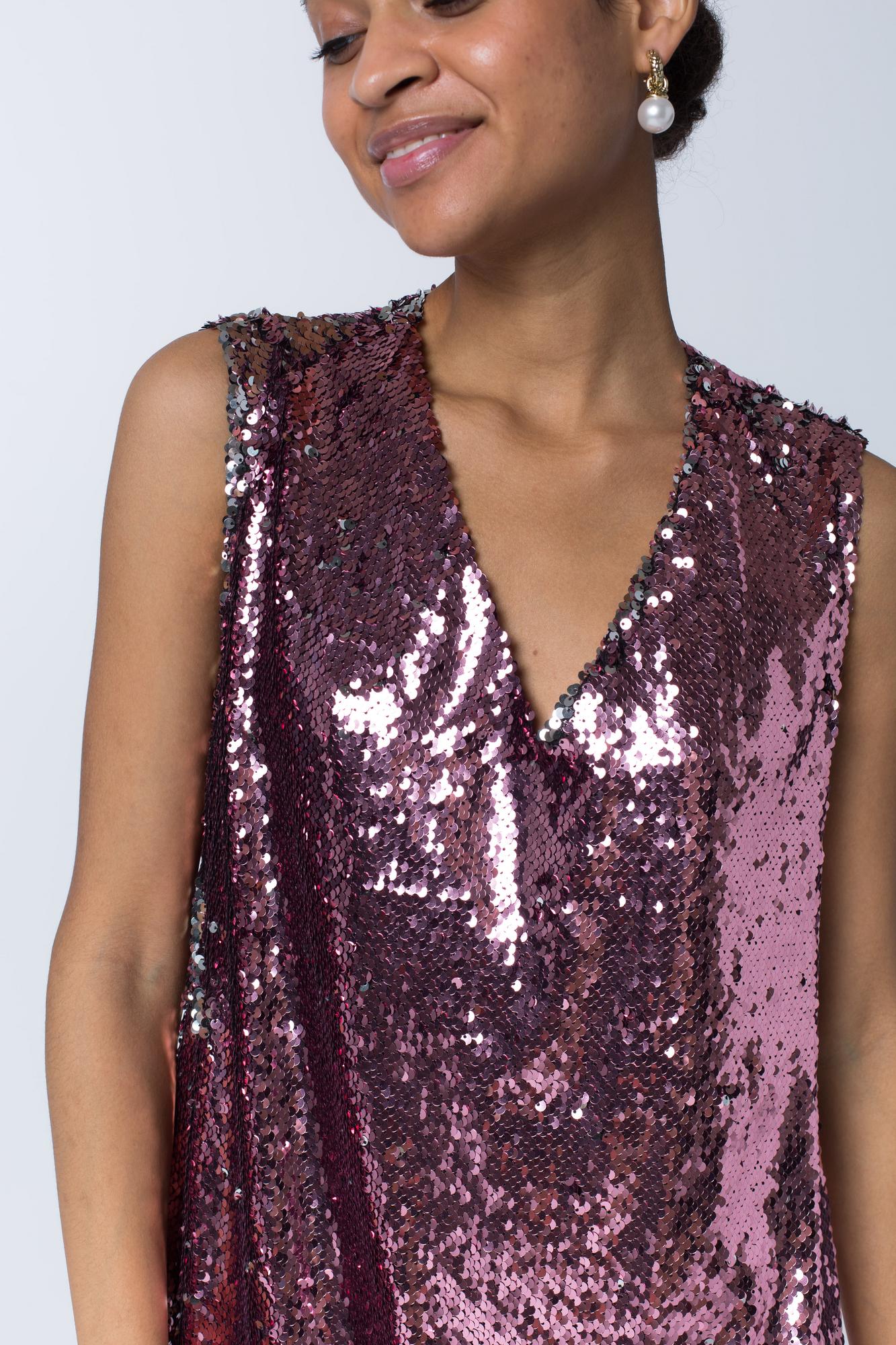 ПЛАТЬЕ С РАЗРЕЗОМ ( ПАЙЕТКИ )