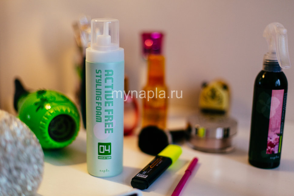 ACTIVE FREE Styling Foam Medium Hard