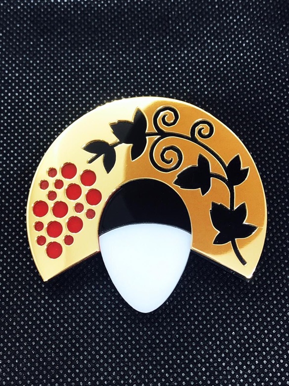 Брошь "ГОЛУБУШКА ЛУКЕРЬЯ"