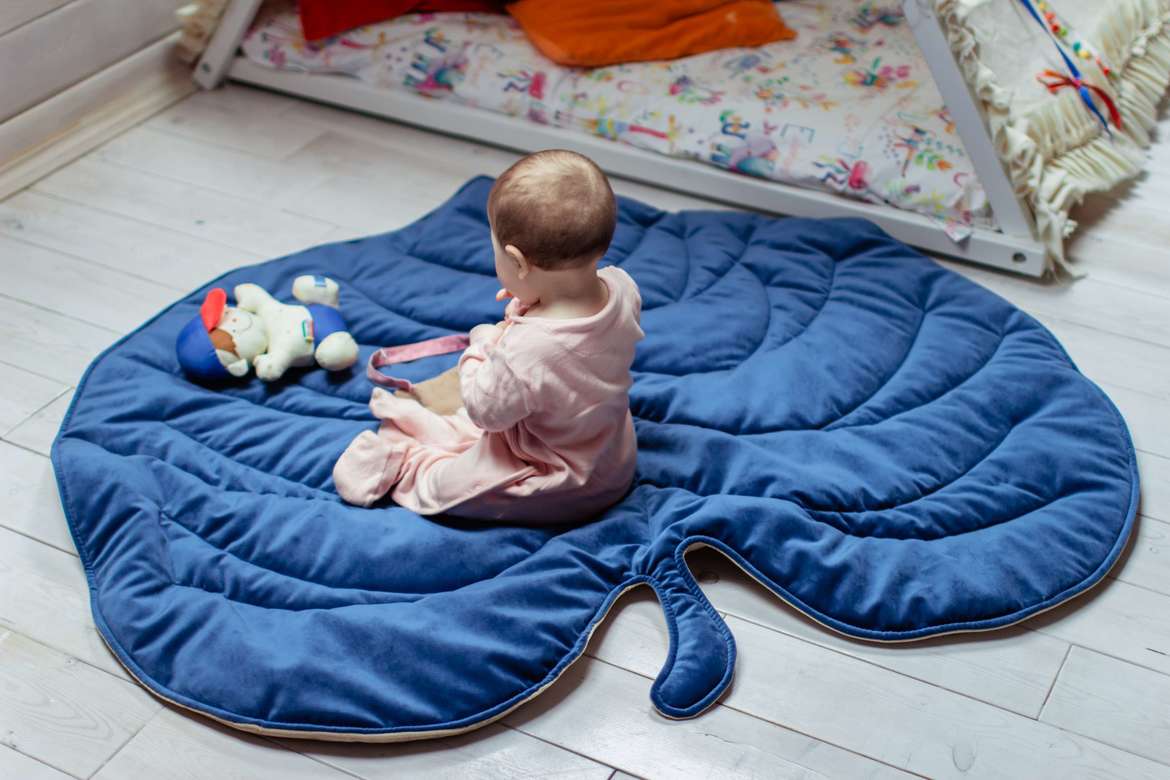 Стеганый Коврик Одеяло Лепесток