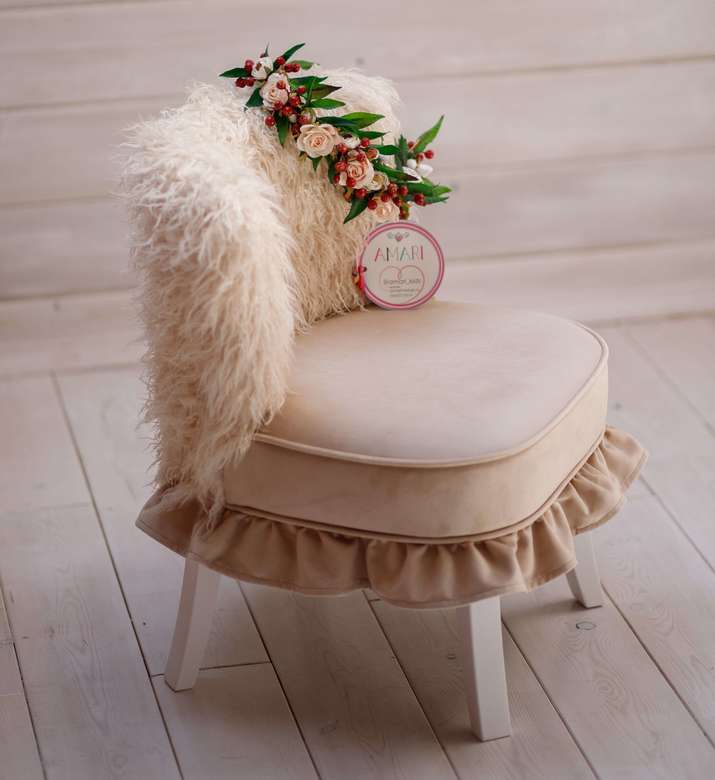 Кресло Amari  Пушистик Светлый