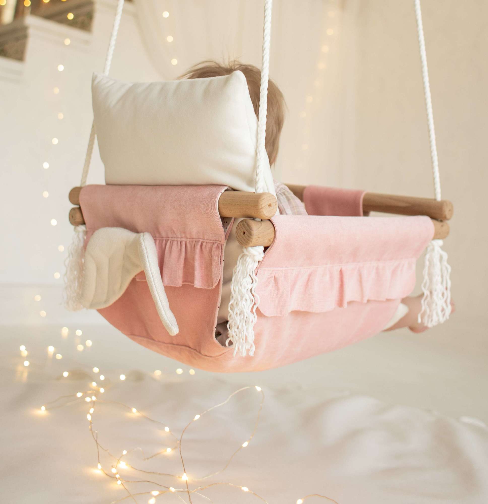 Качель подвесная Крылатик Розовый  Крылатик