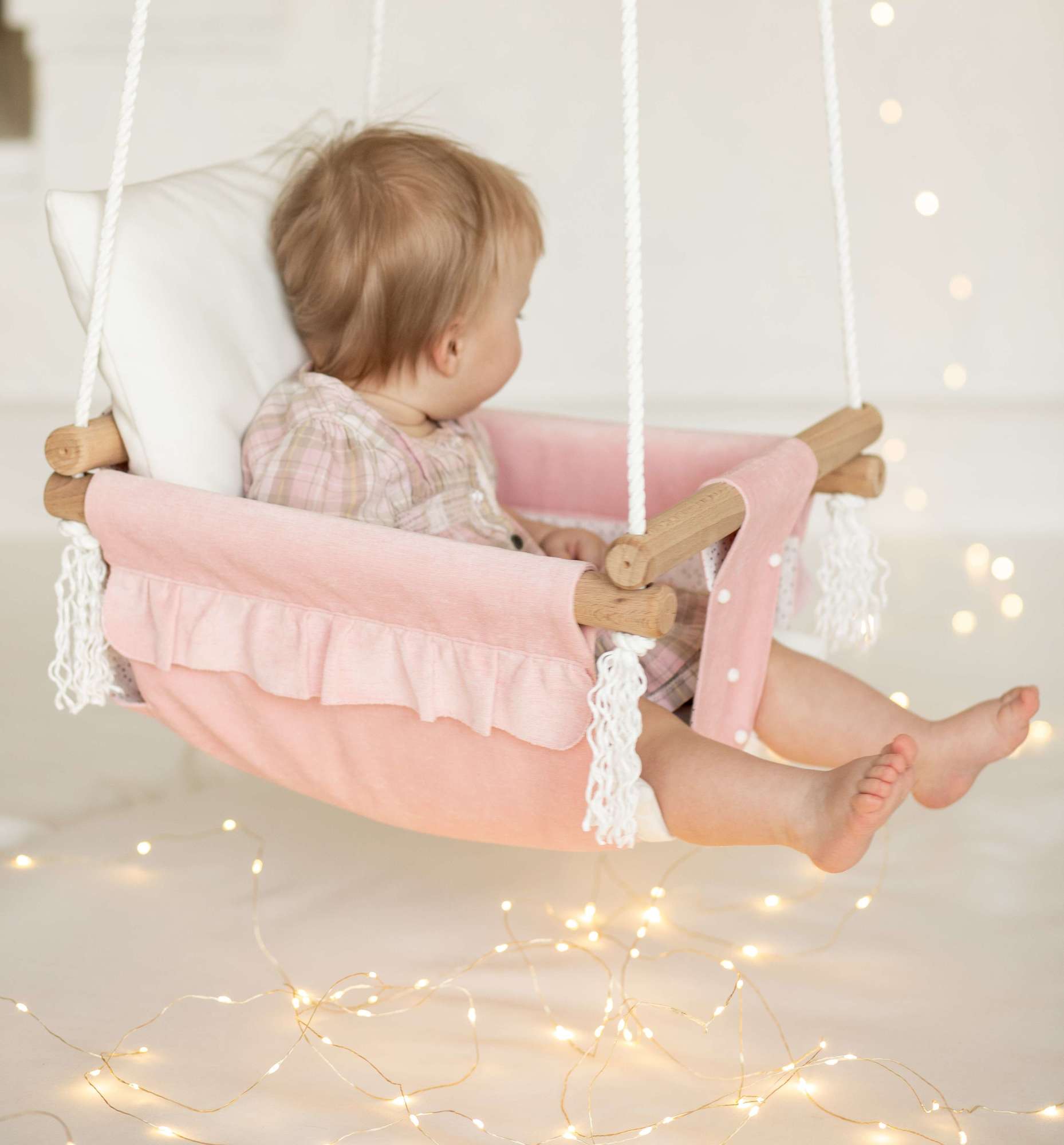 Качель подвесная Крылатик Розовый  Крылатик