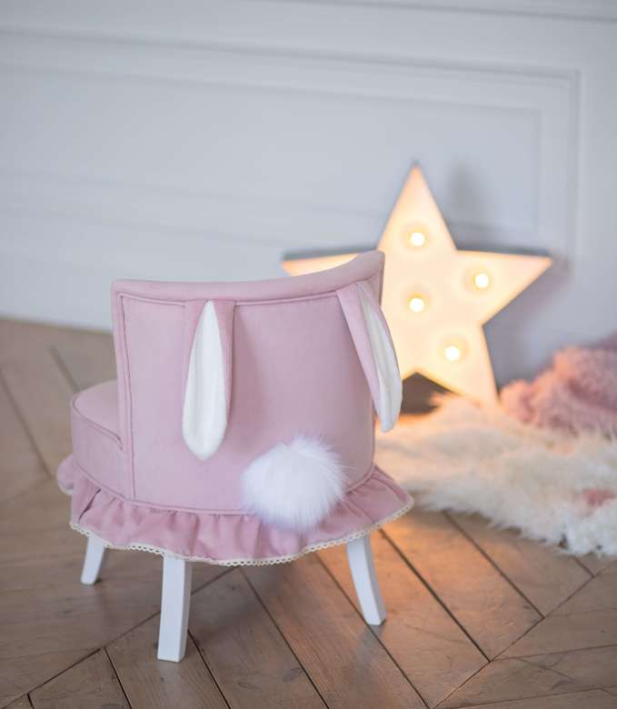 Кресло детское Amari  Зайка  Розочка