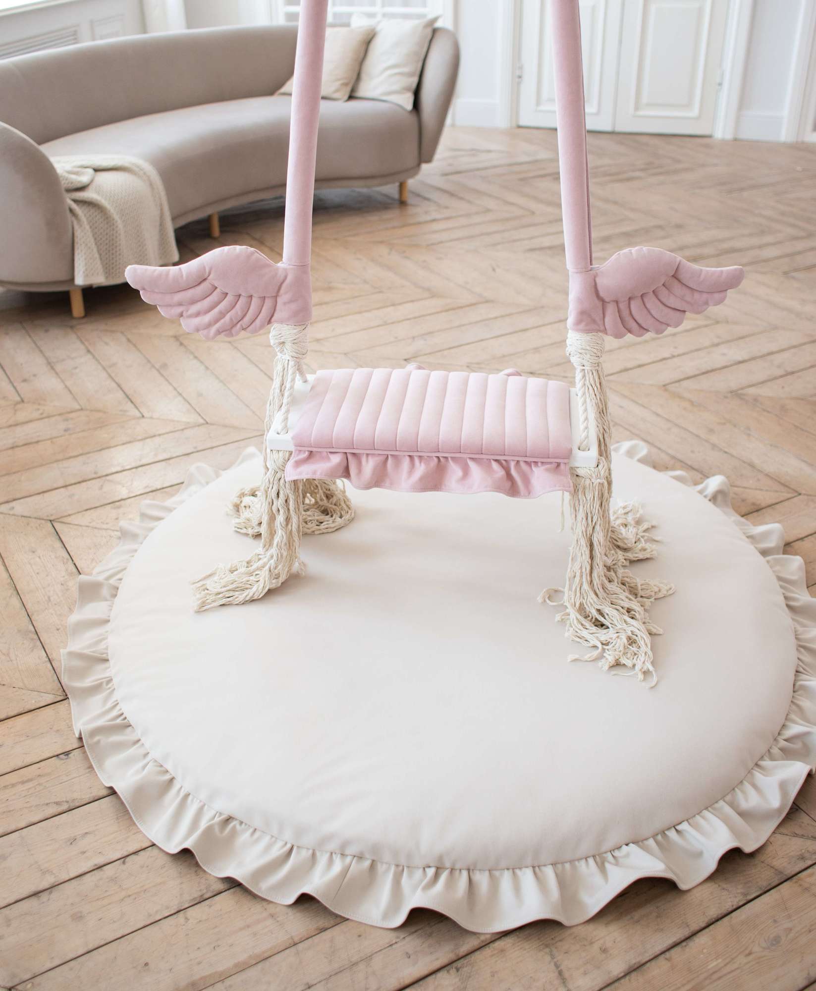 Качель  Крылатая  Розовая Нежность