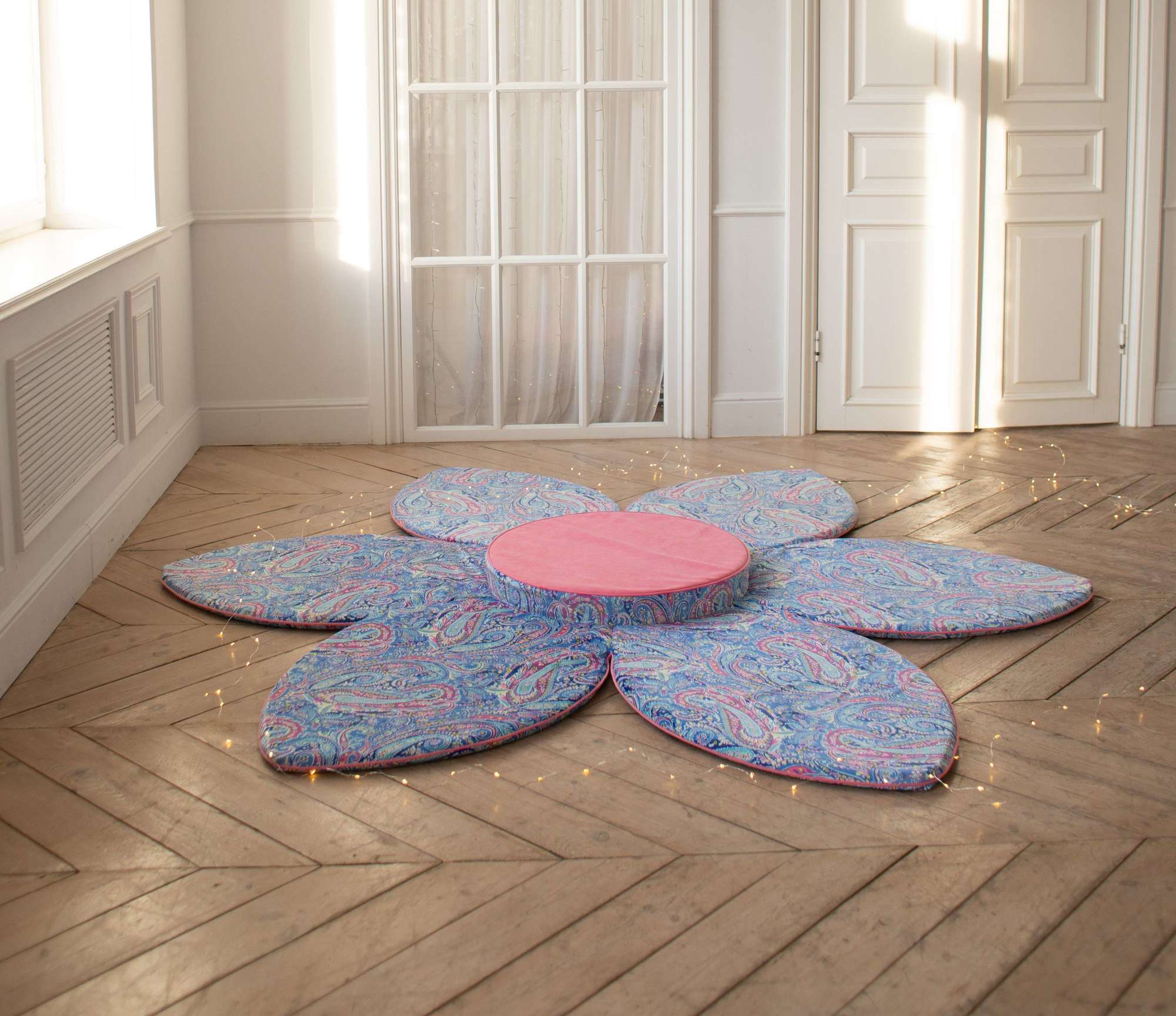 Пуф цветок  Авторский