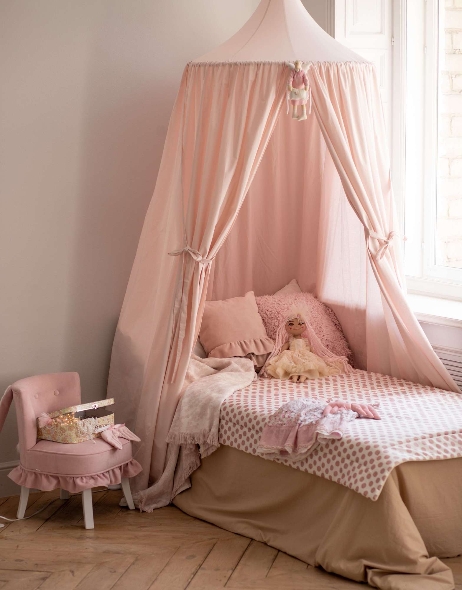 Балдахин Amari Пудрово-розовый