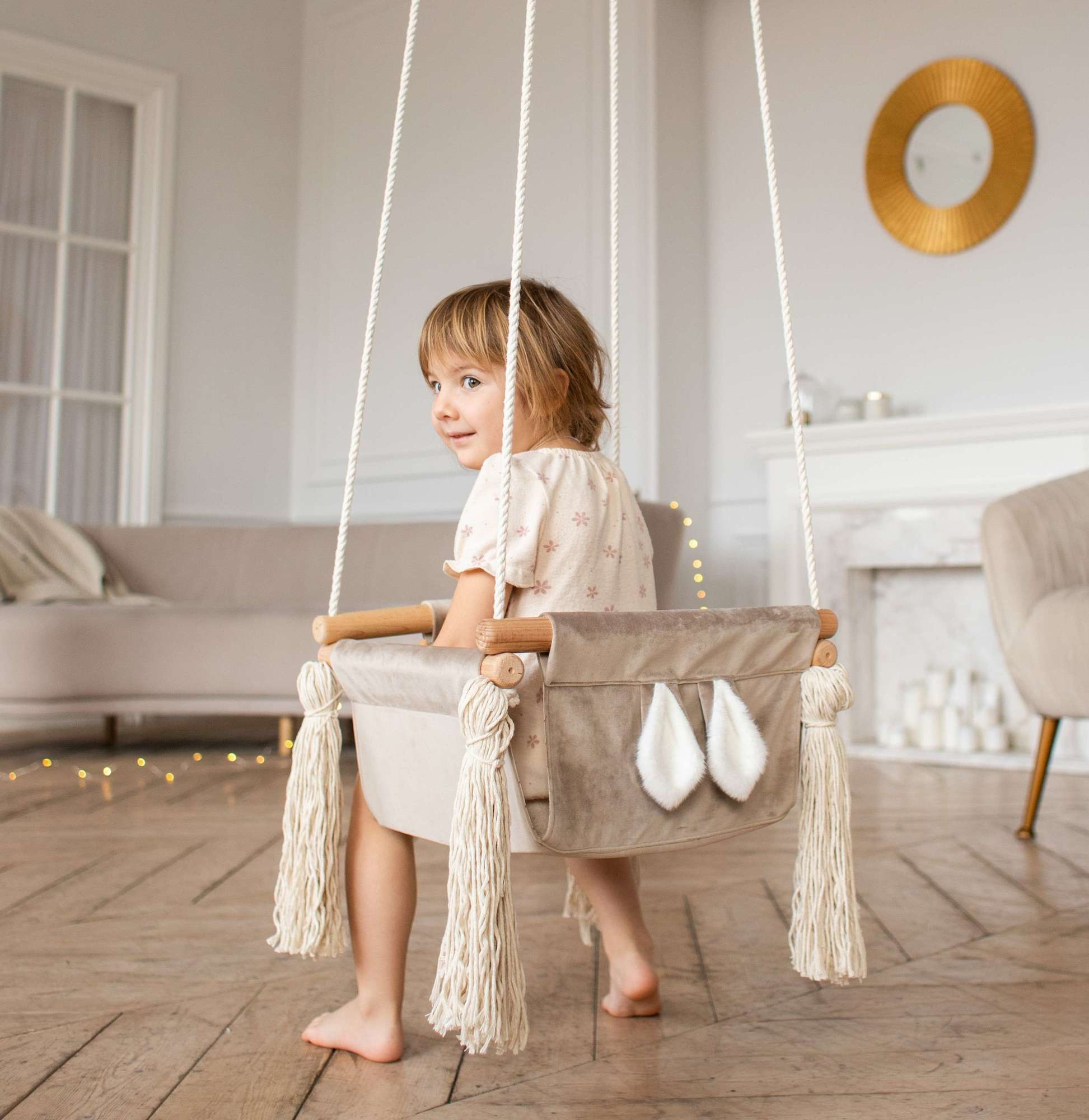 Качель подвесная Амари модель Зайка