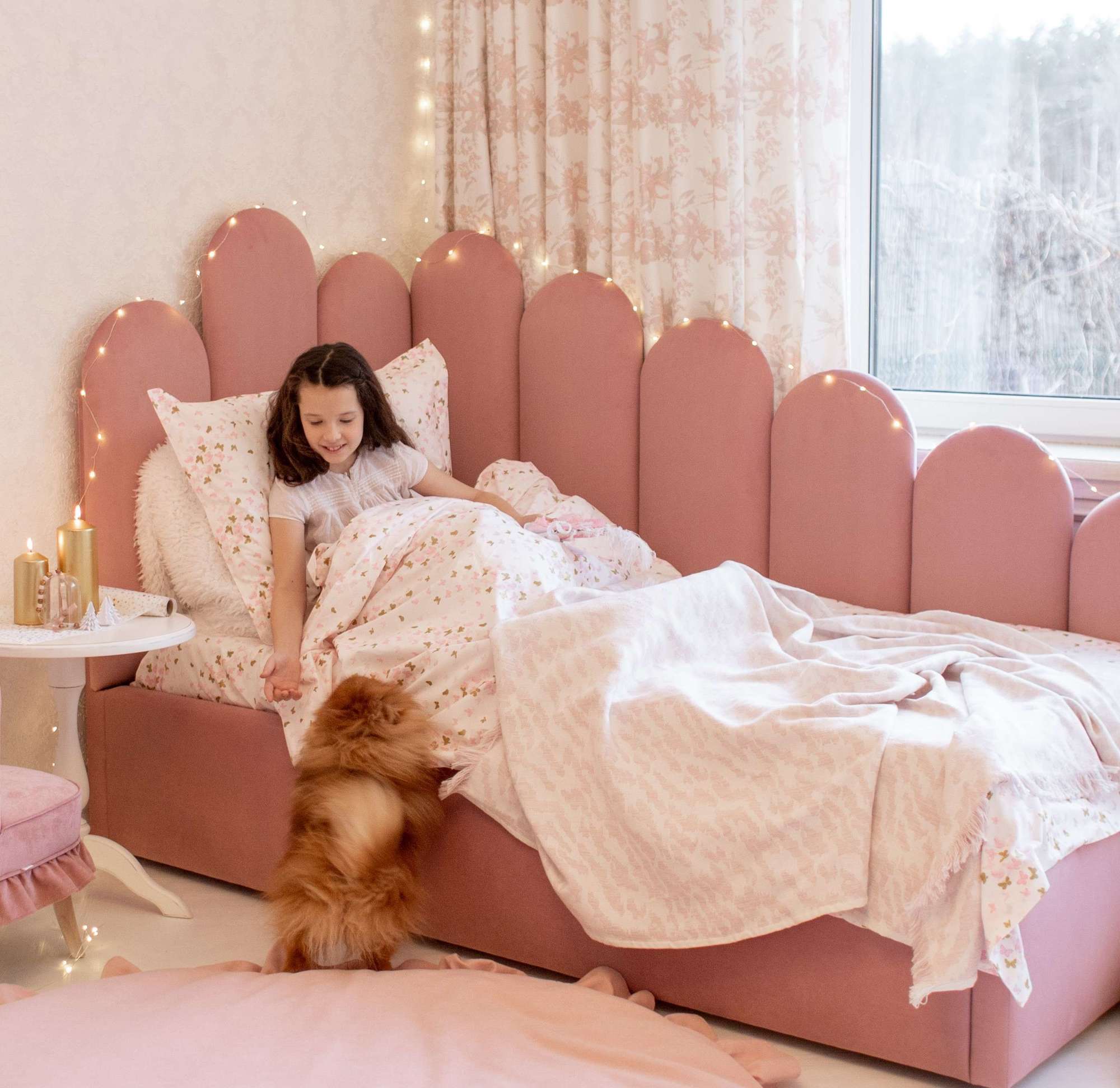 Кровать Дольки Угловая