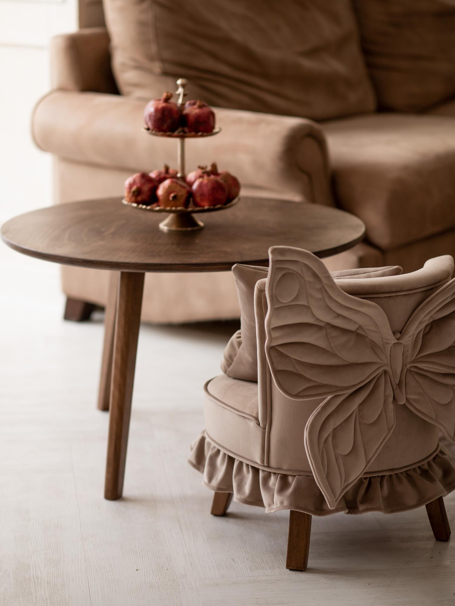 Стол Amari круглый деревянный