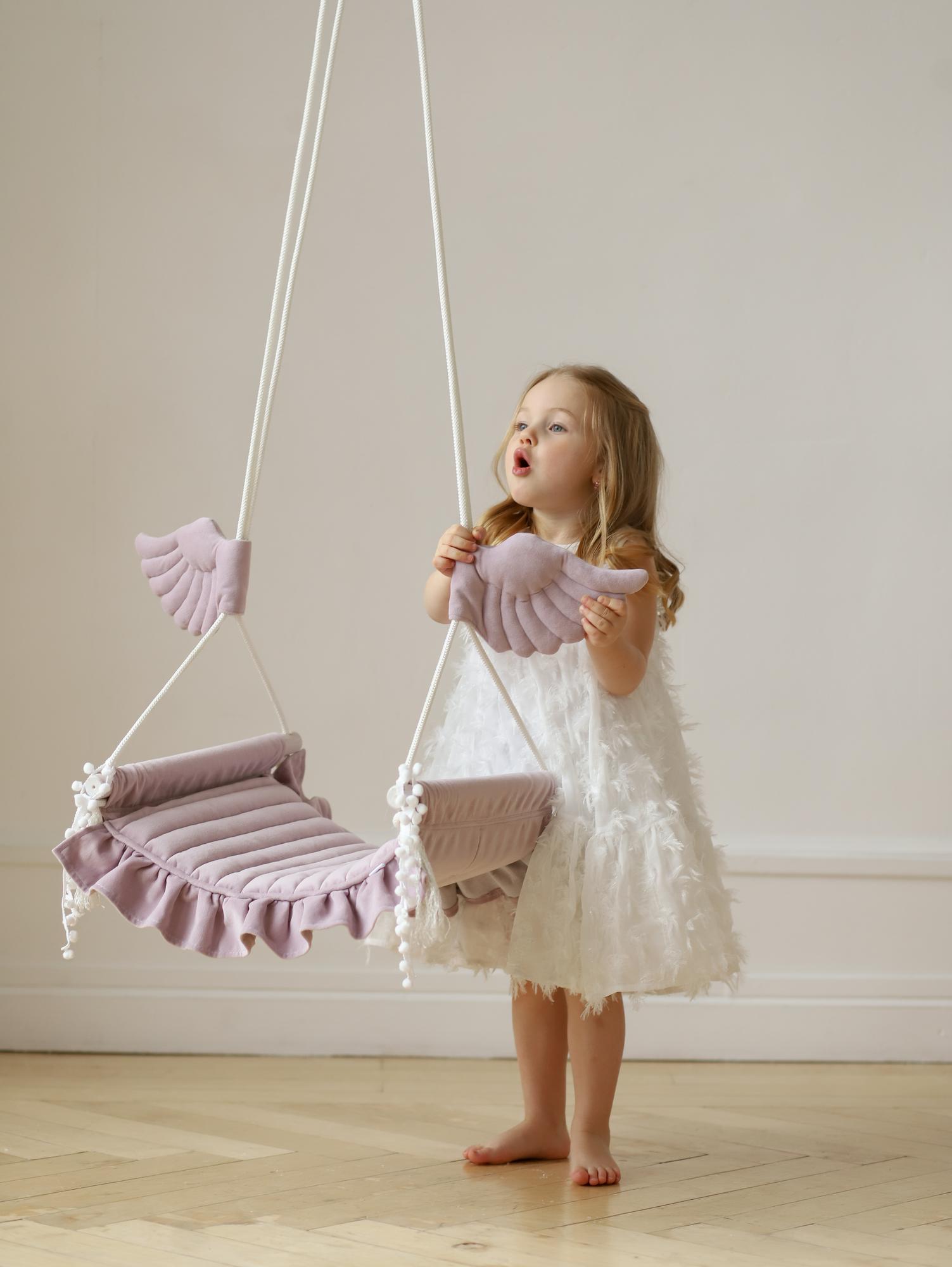 Качели подвесные гибкие на возраст 2-8 лет