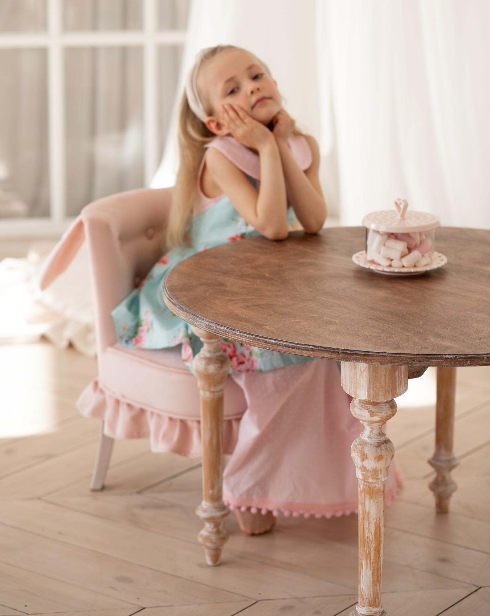 Стол Amari круглый деревянный