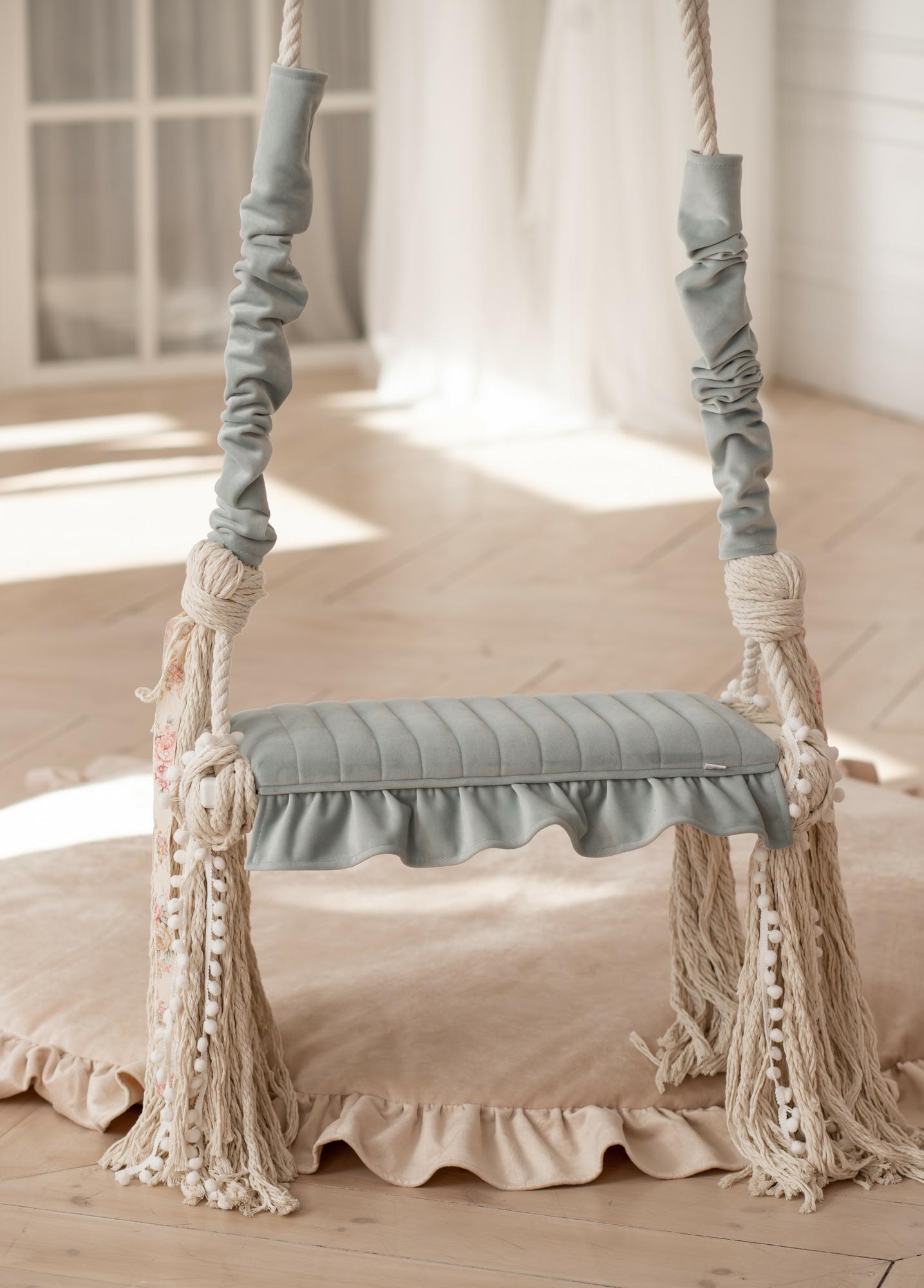 Качели интерьерные Amari  олива