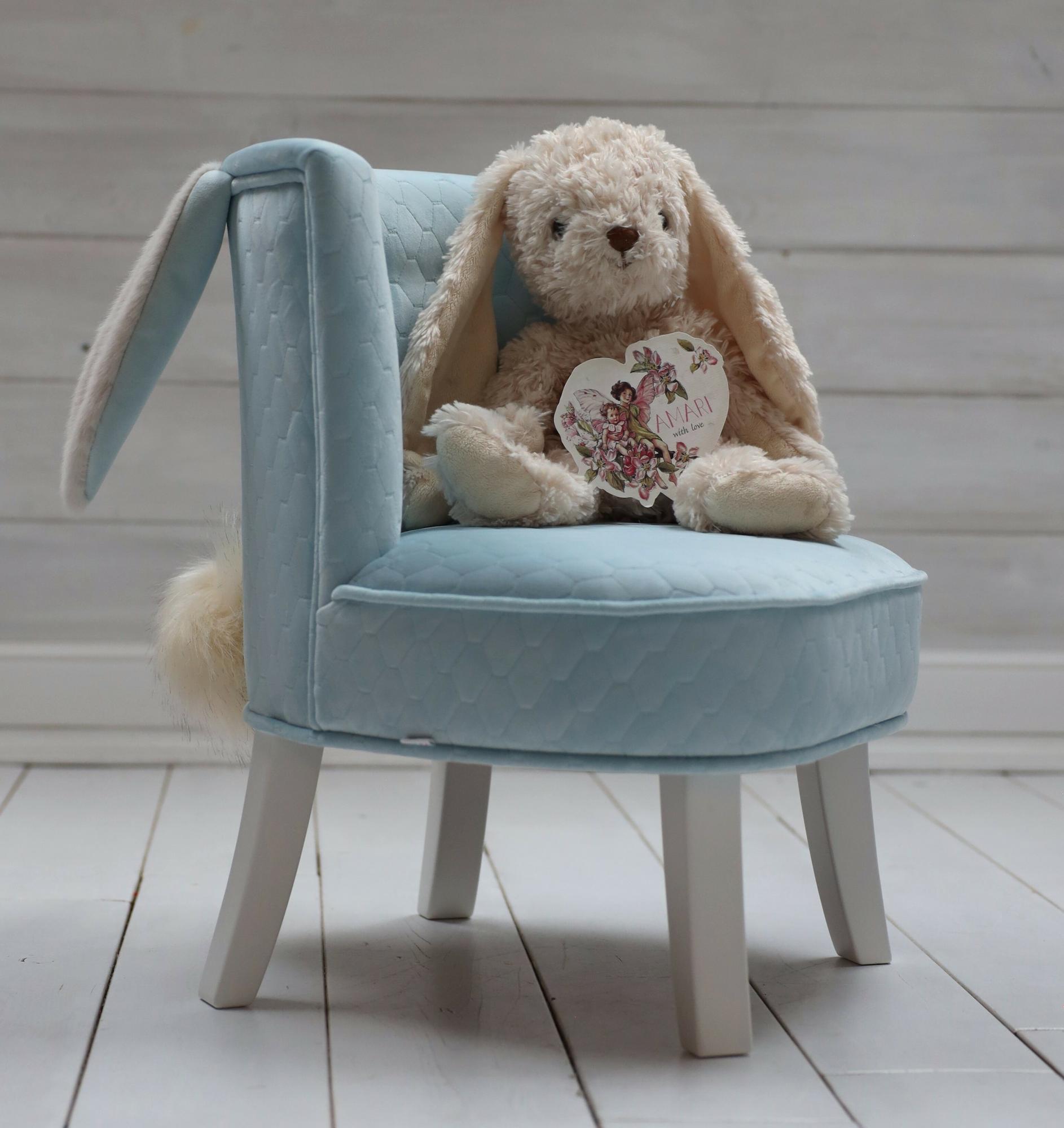 Кресло Amari  Зайка Небесно голубой