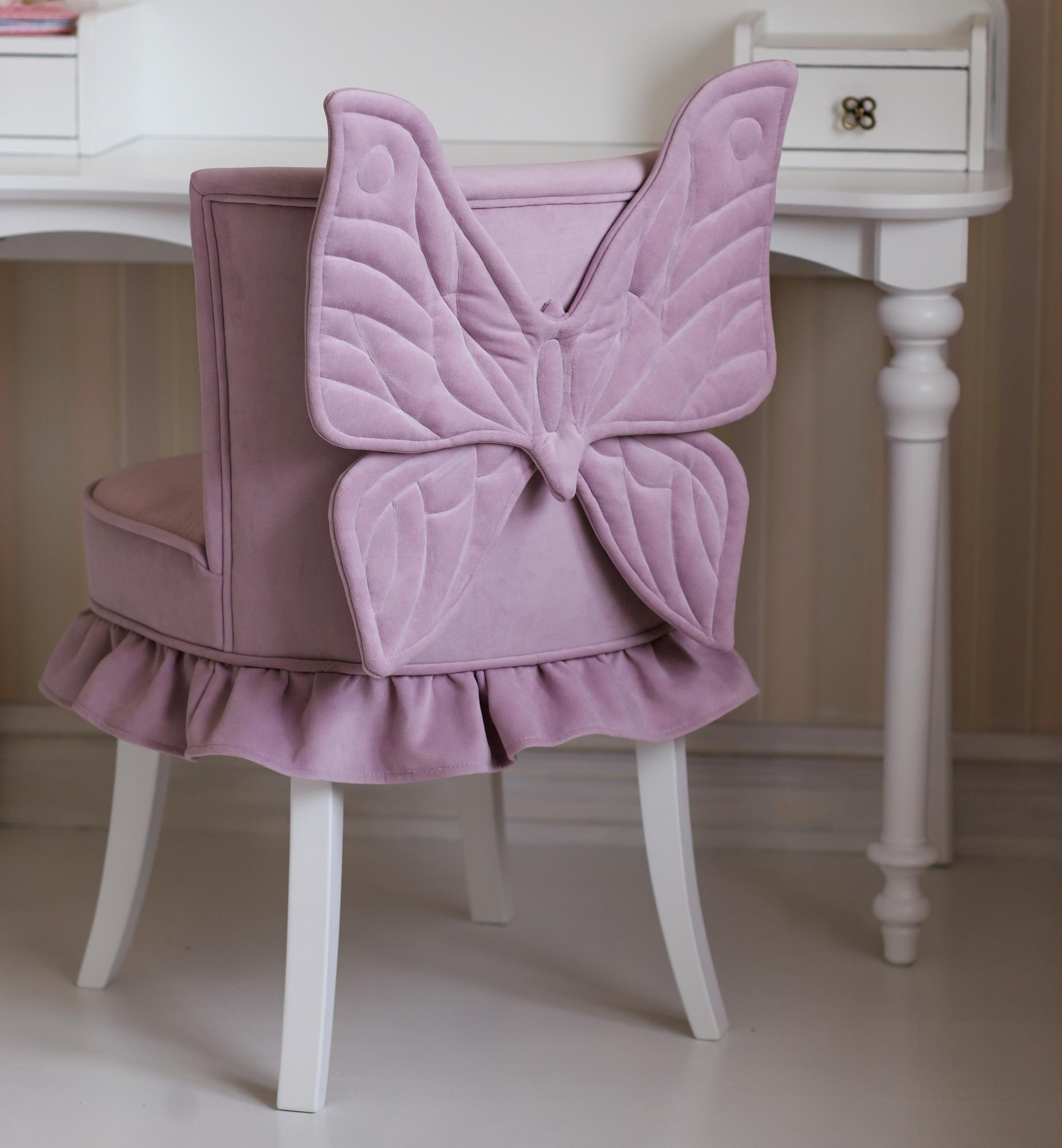 Кресло подростковое Amari  Бабочка Эксклюзив Высокий Фиалка