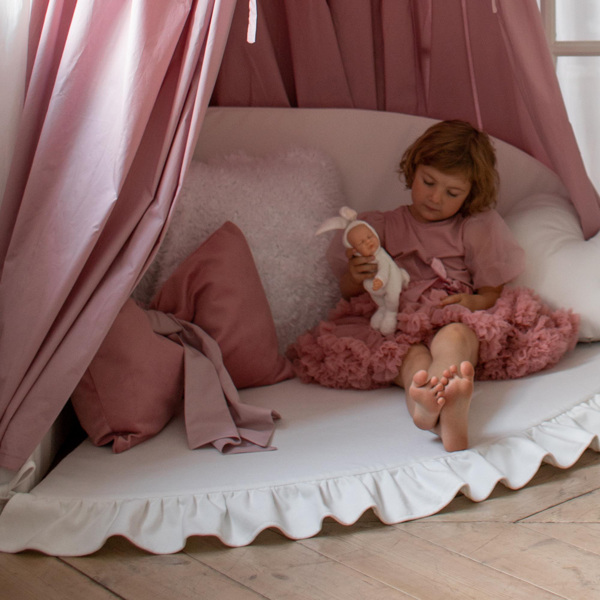 Подушка розовый бант