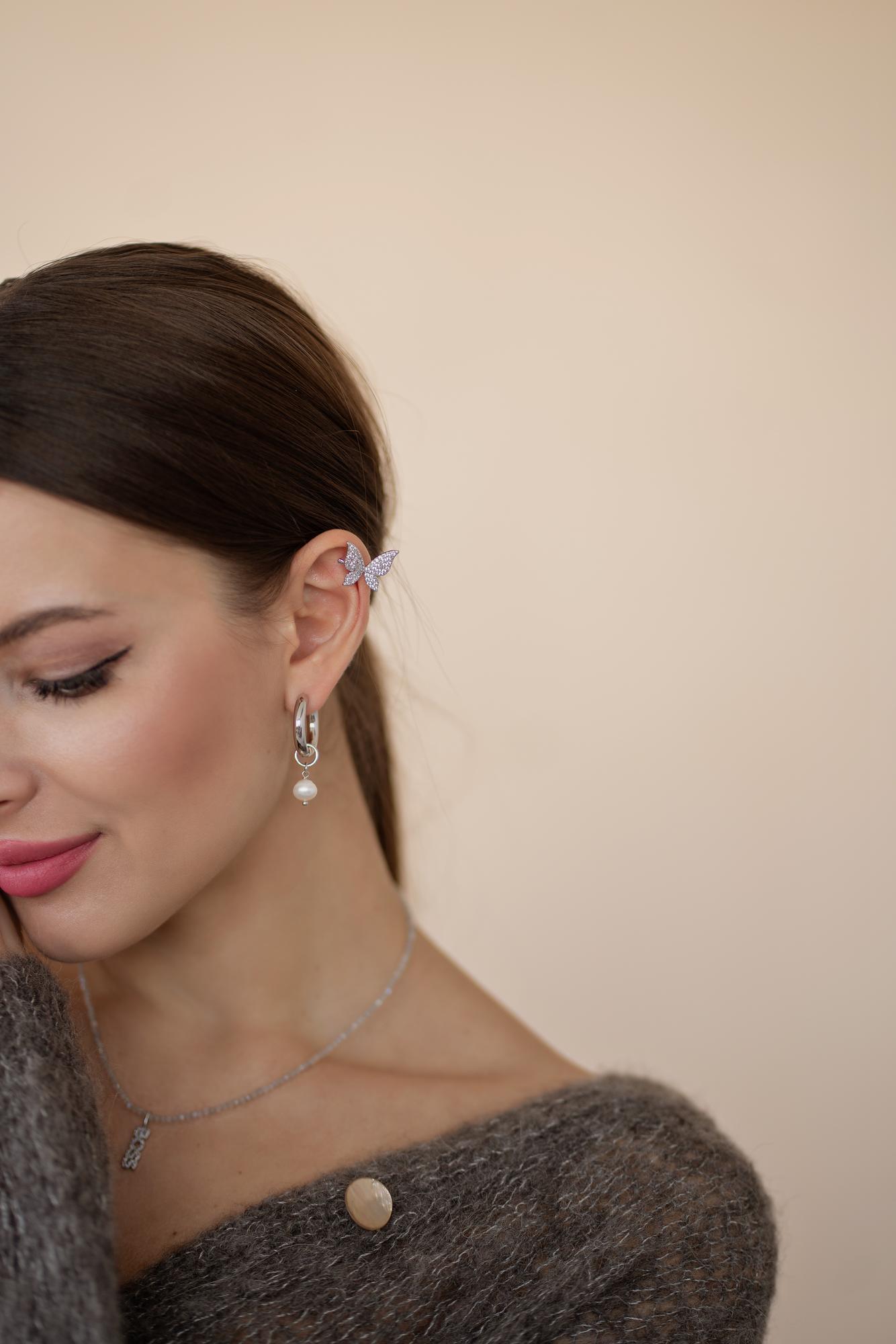 Подвеска Жемчужина овал gold\silver