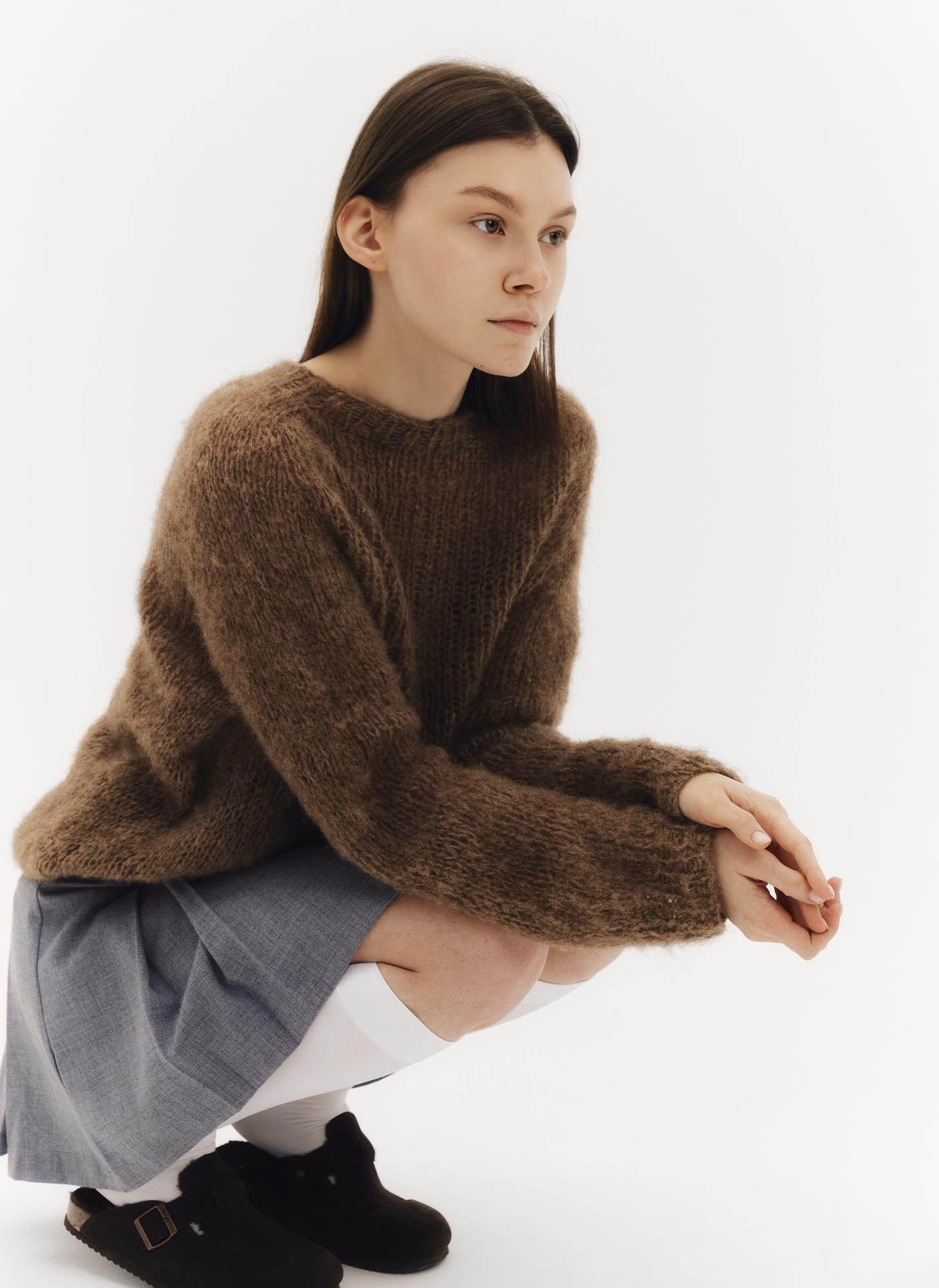 Джемпер  ТЕДДИ коричневый