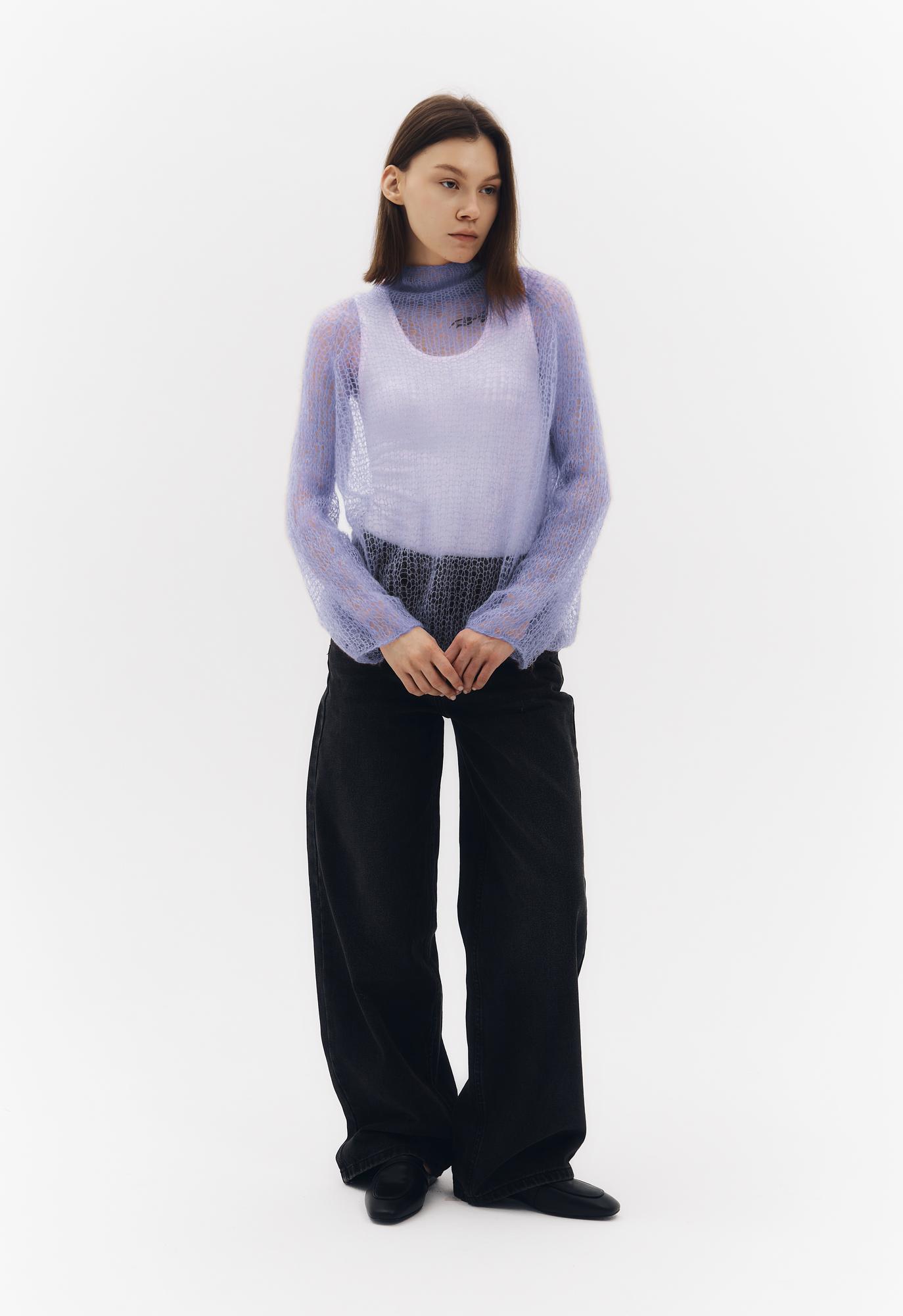 Свитер ВУАЛЬ лаванда