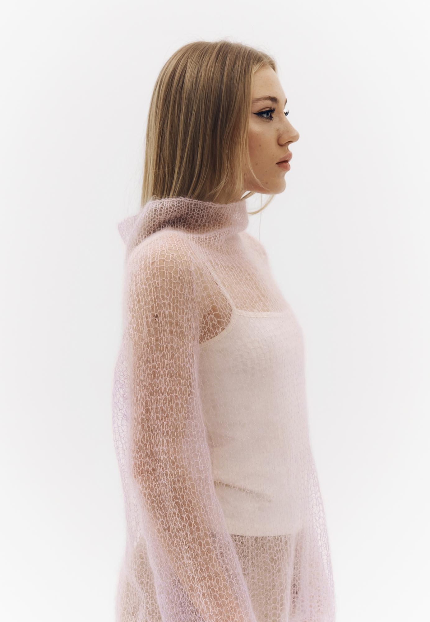 Свитер ВУАЛЬ дымка