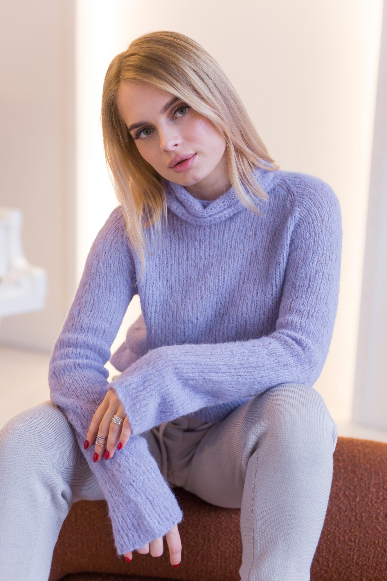 Свитер BASE лаванда