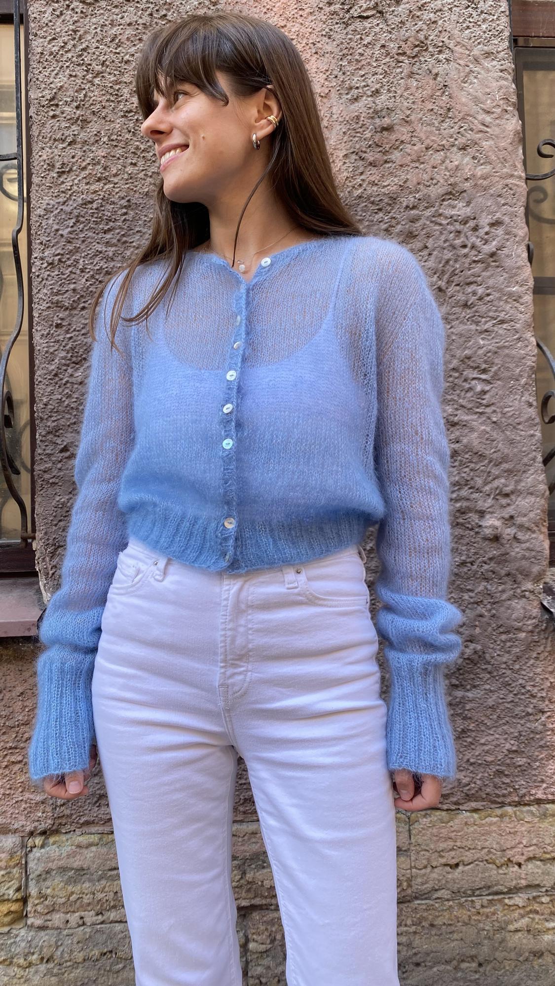 Кардиган Эсме нежно голубой
