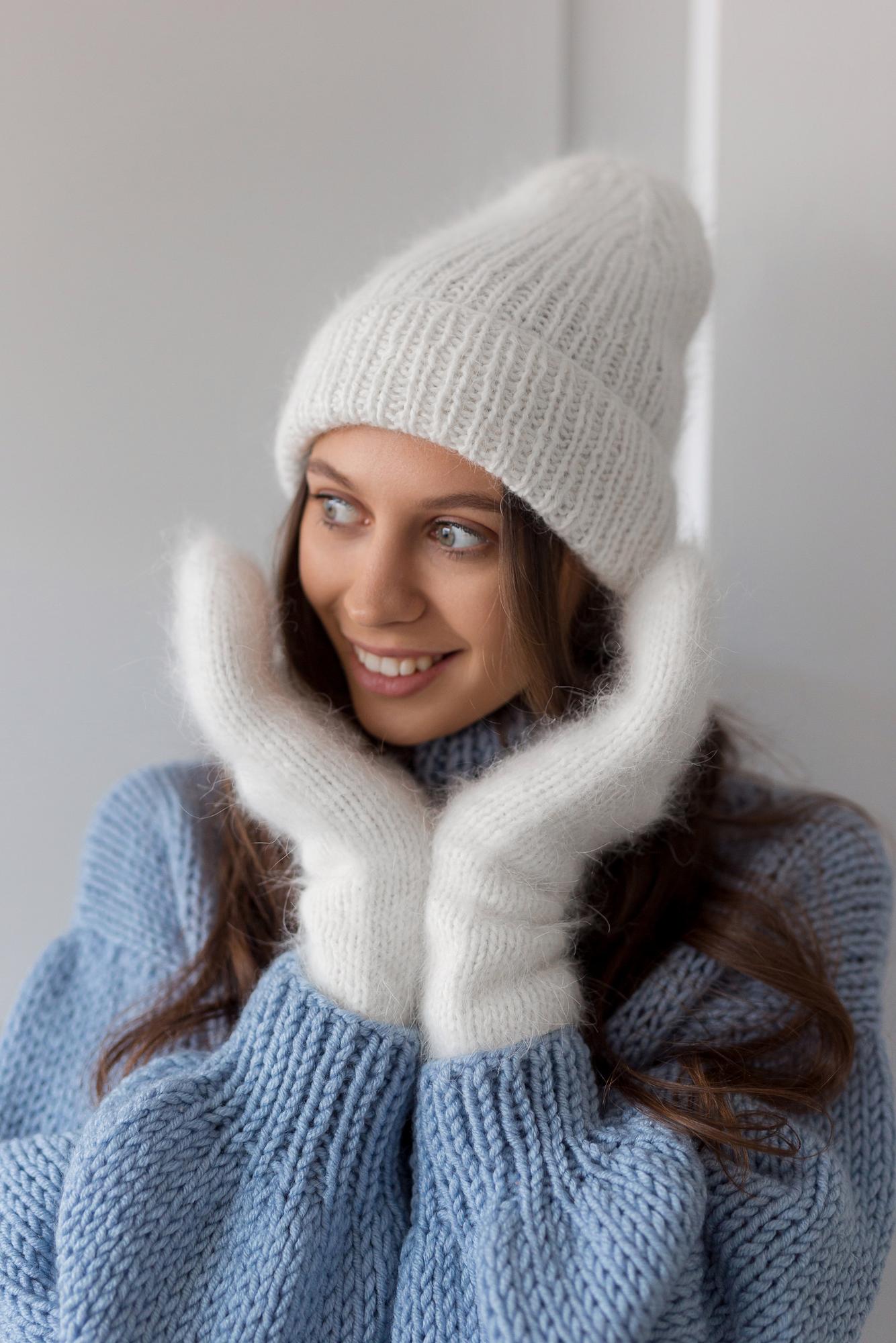 Шапка Noe молочный