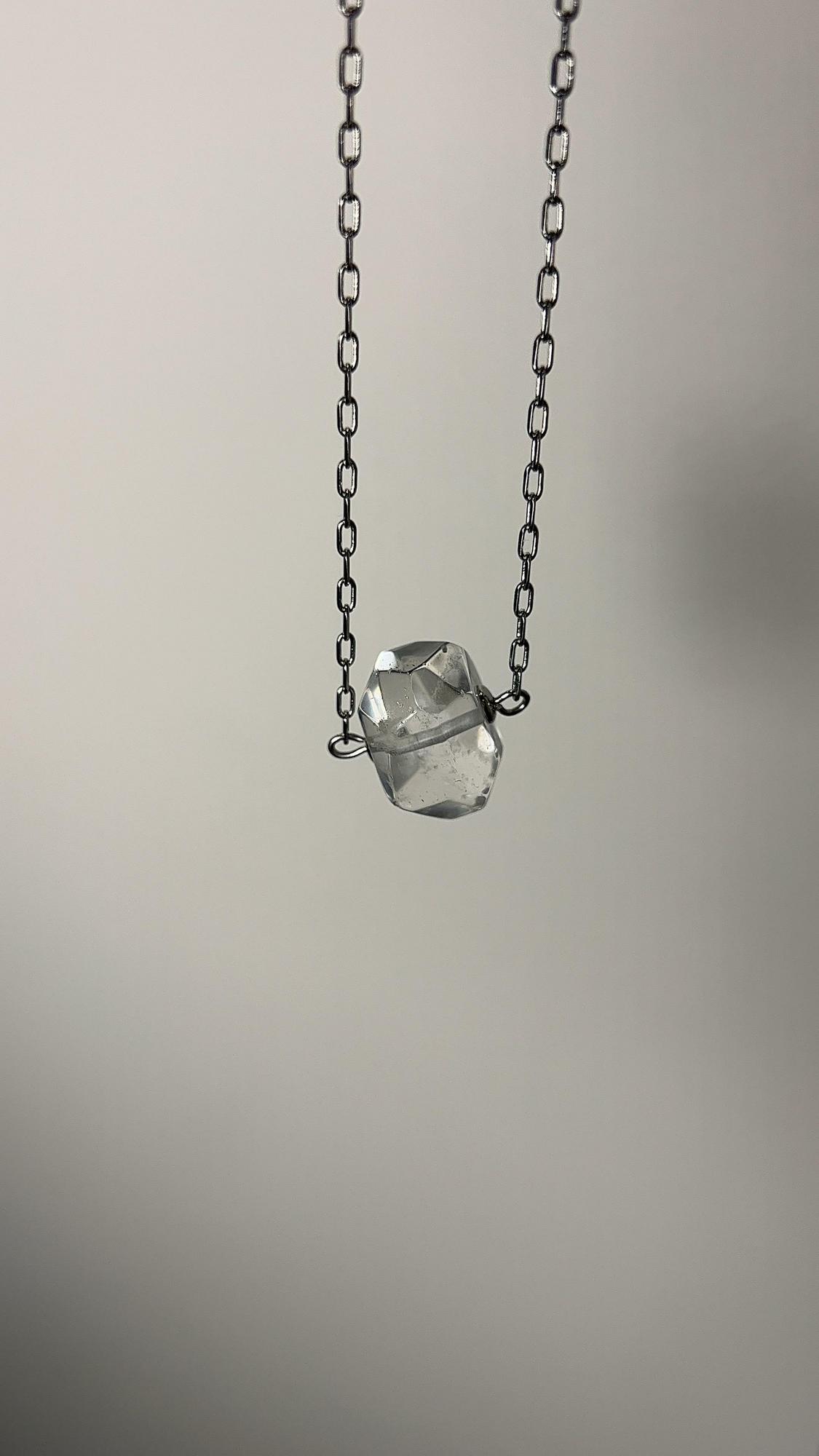 Цепь Кристалл с горным хрусталем
