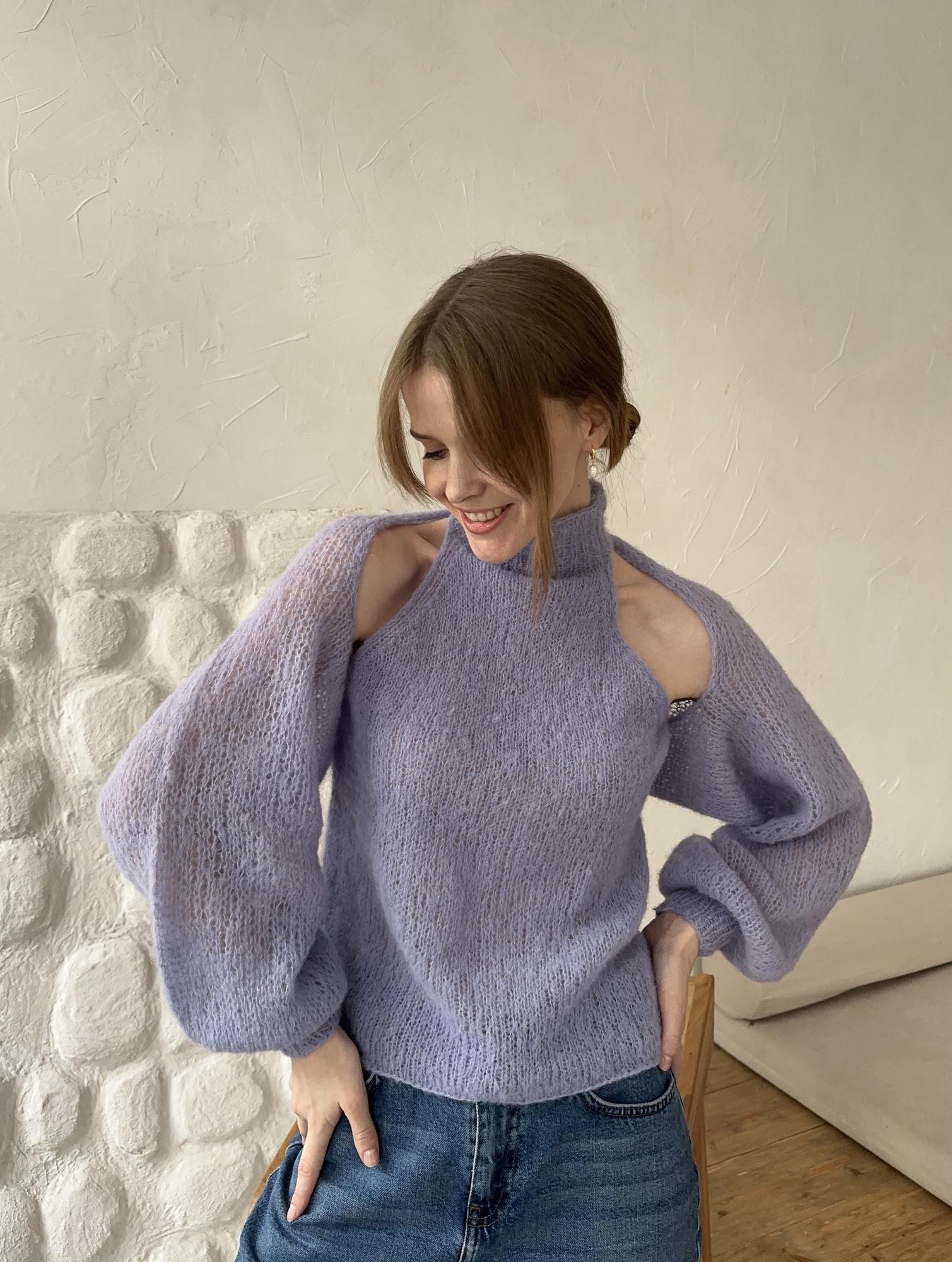 Топ и болеро ДУО лаванда