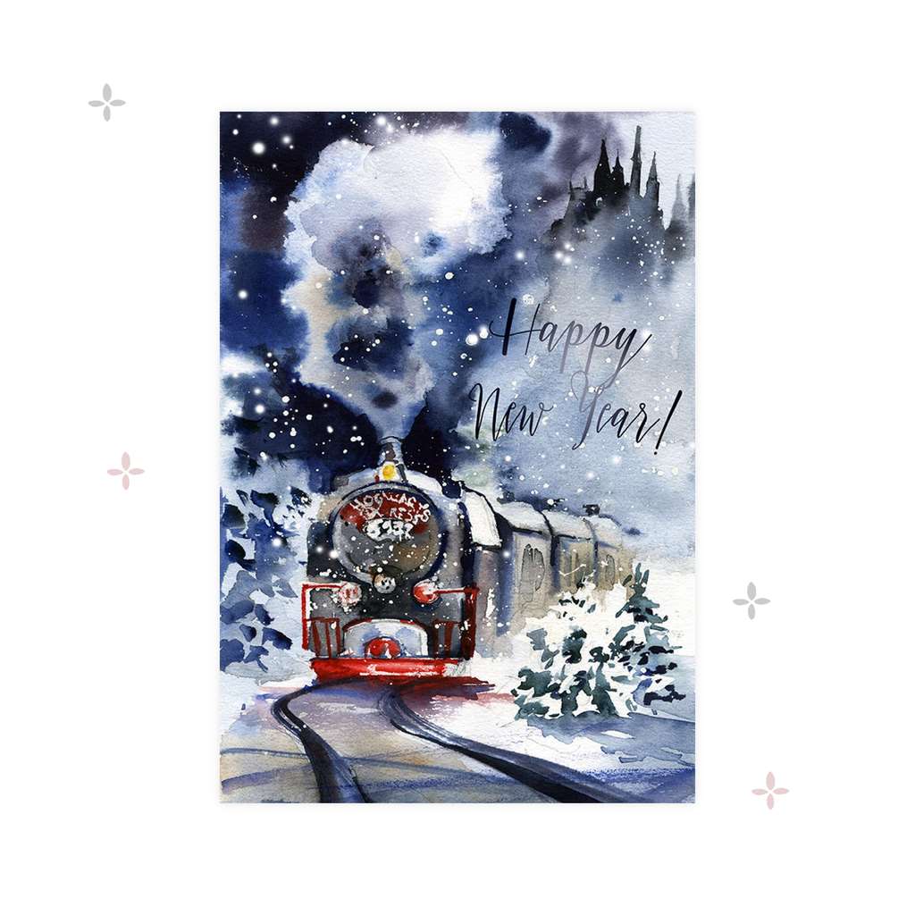 Открытка "Hogwarts Express" / The Harry Potter Collection