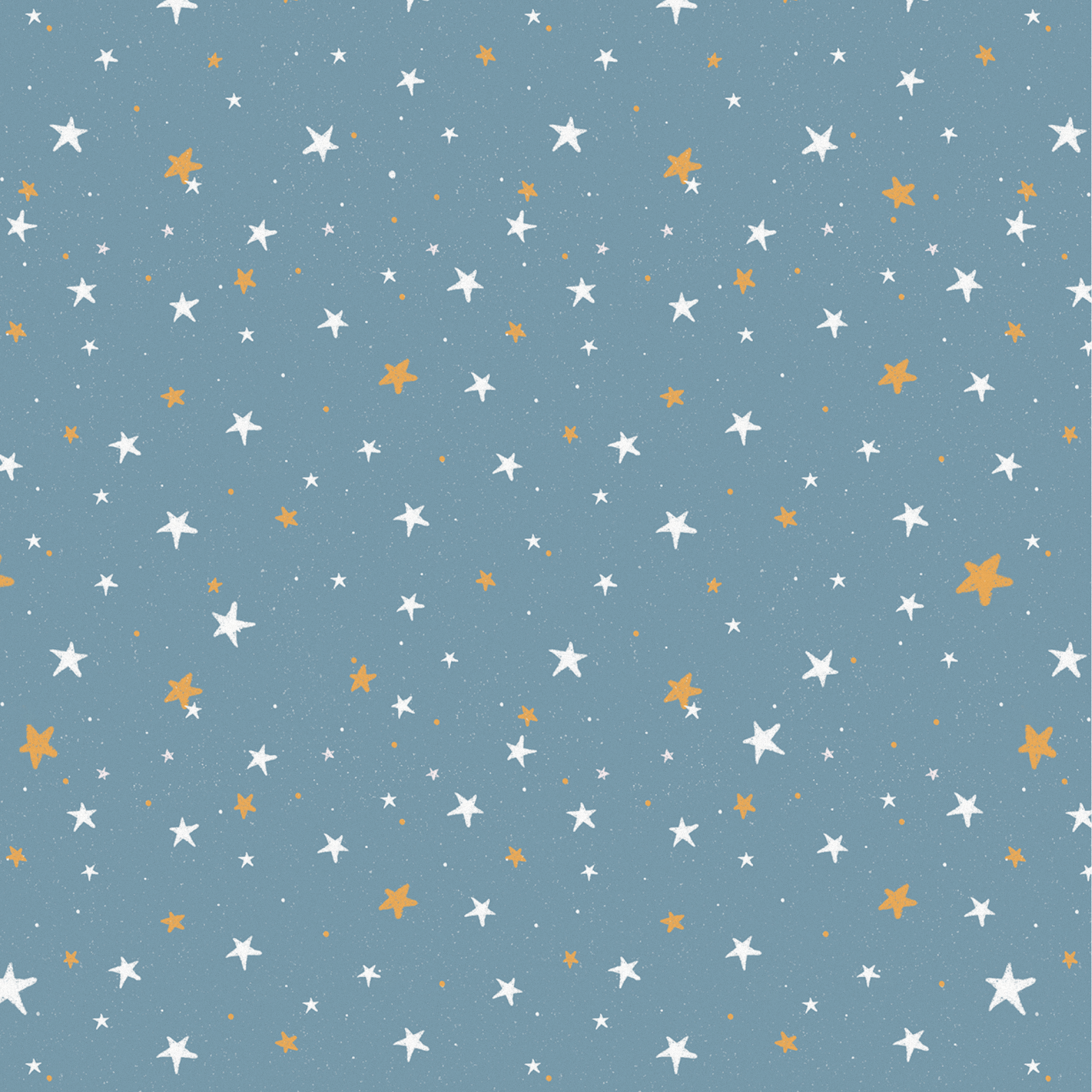 Упаковочная бумага "Blue stars"