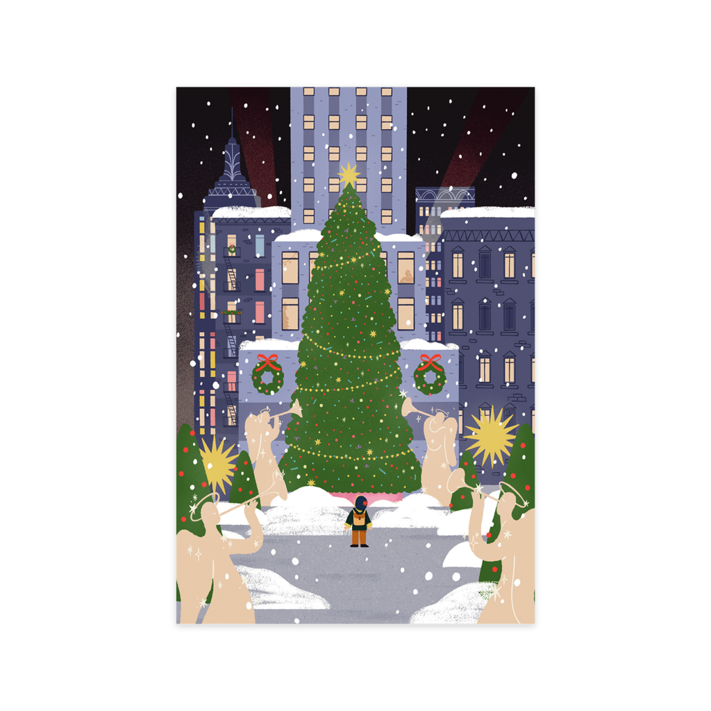 Открытка "Christmas tree"/The Home Alone Collection