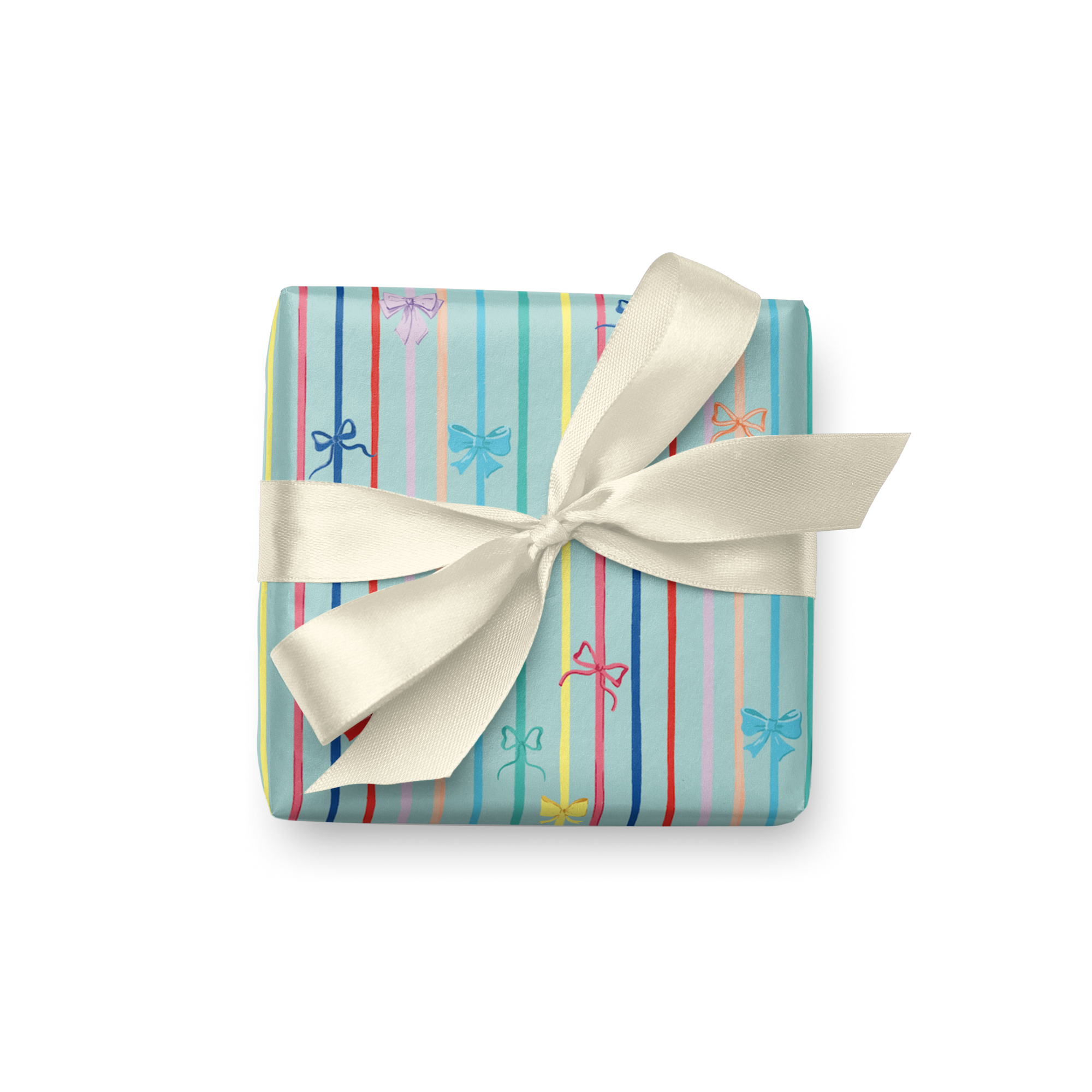 Упаковочная бумага "Бантики"